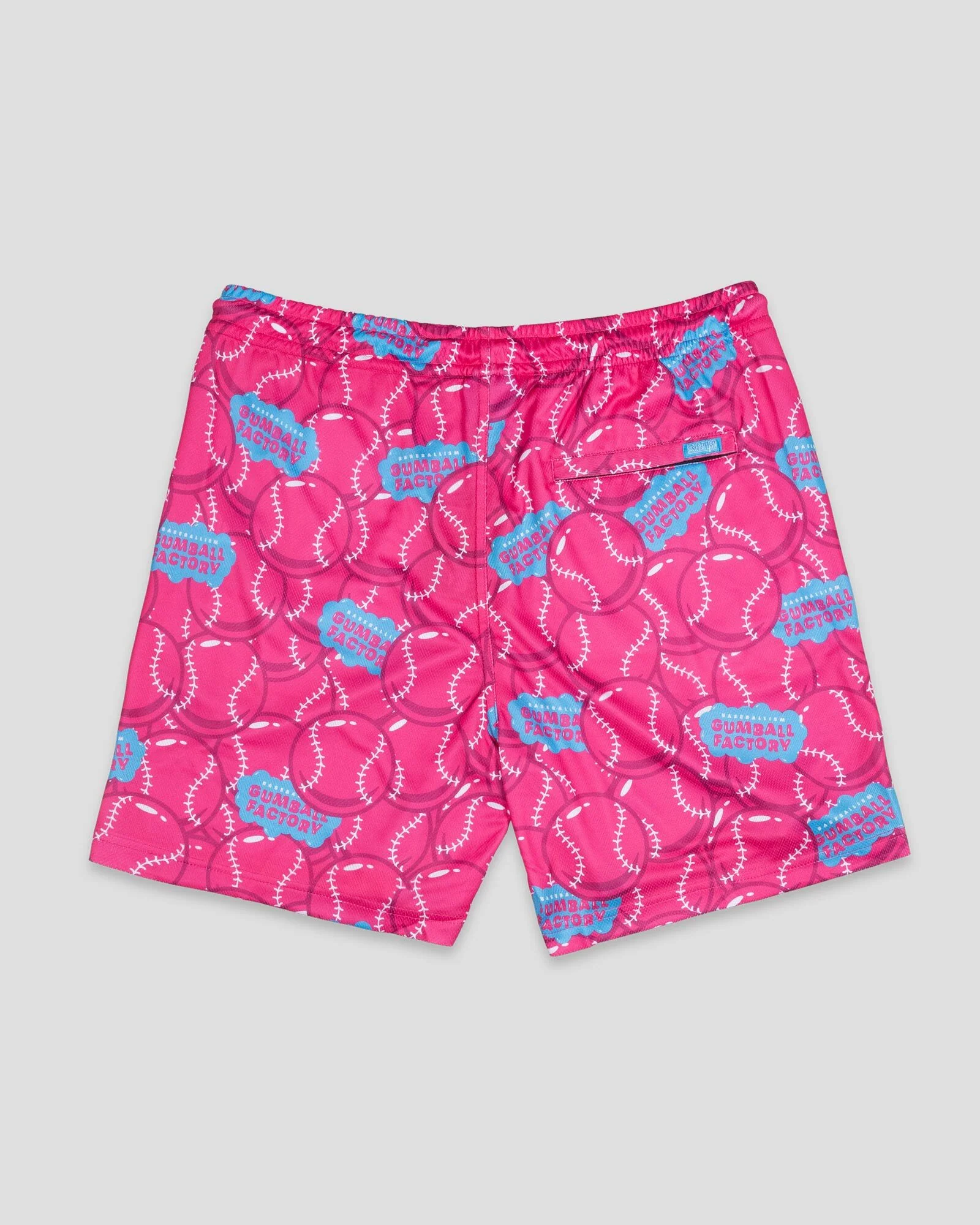 Gumball Factory Diamond Air Mesh Shorts - Pink - Image 2