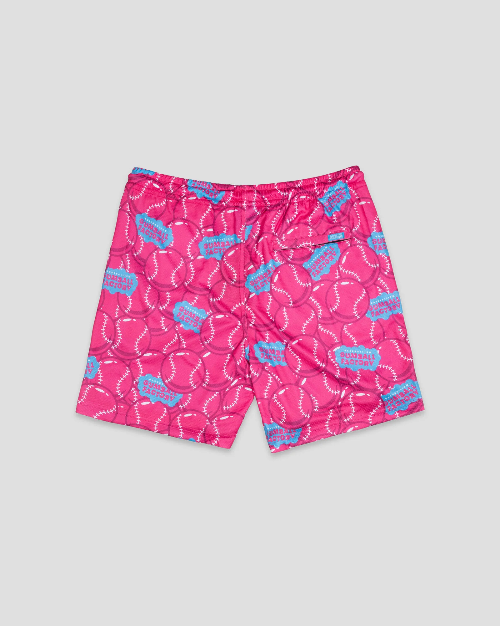 Gumball Factory Diamond Air Mesh Shorts (Pink) - Youth - Image 2