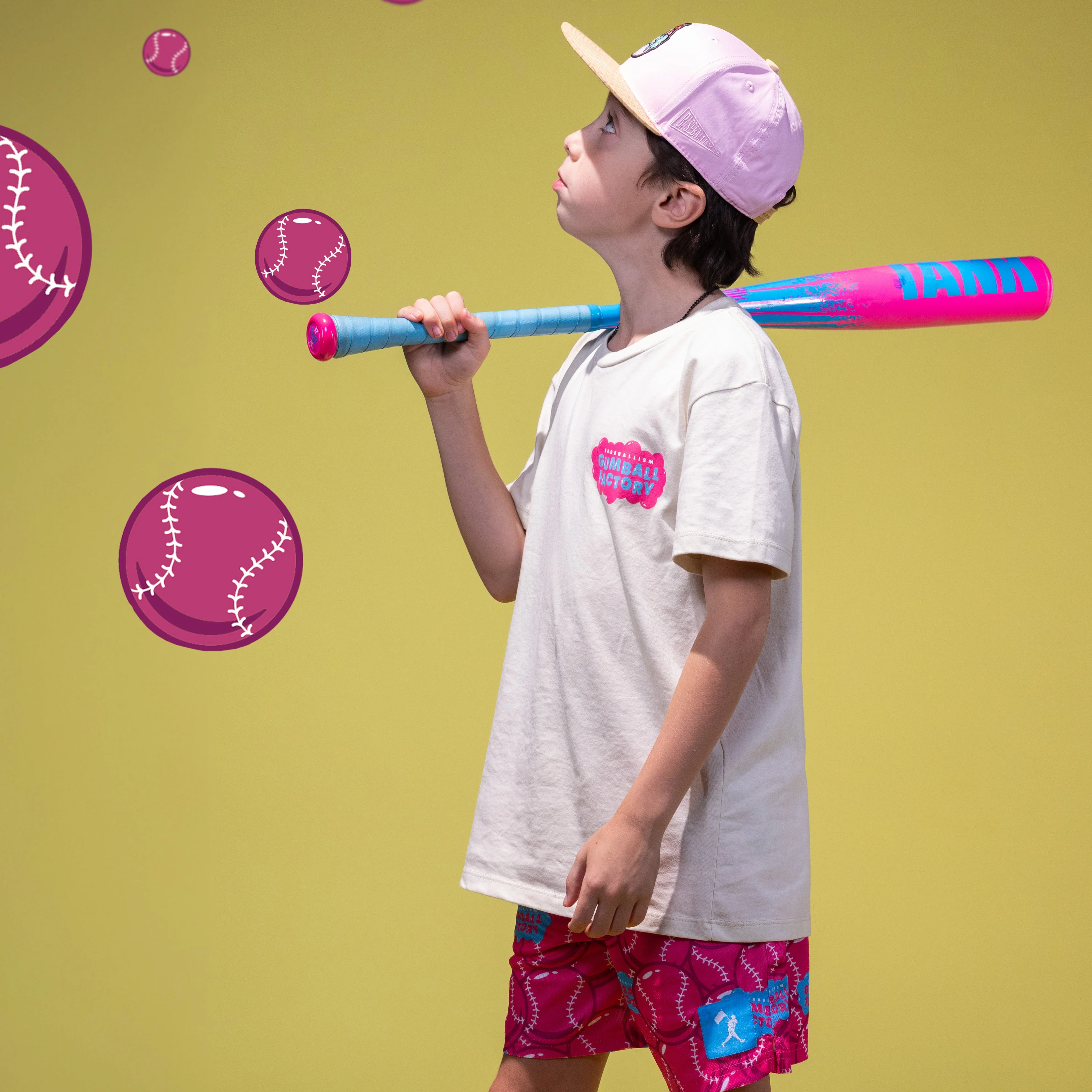 Gumball Factory T-Shirt (Pink) - Youth - Image 4