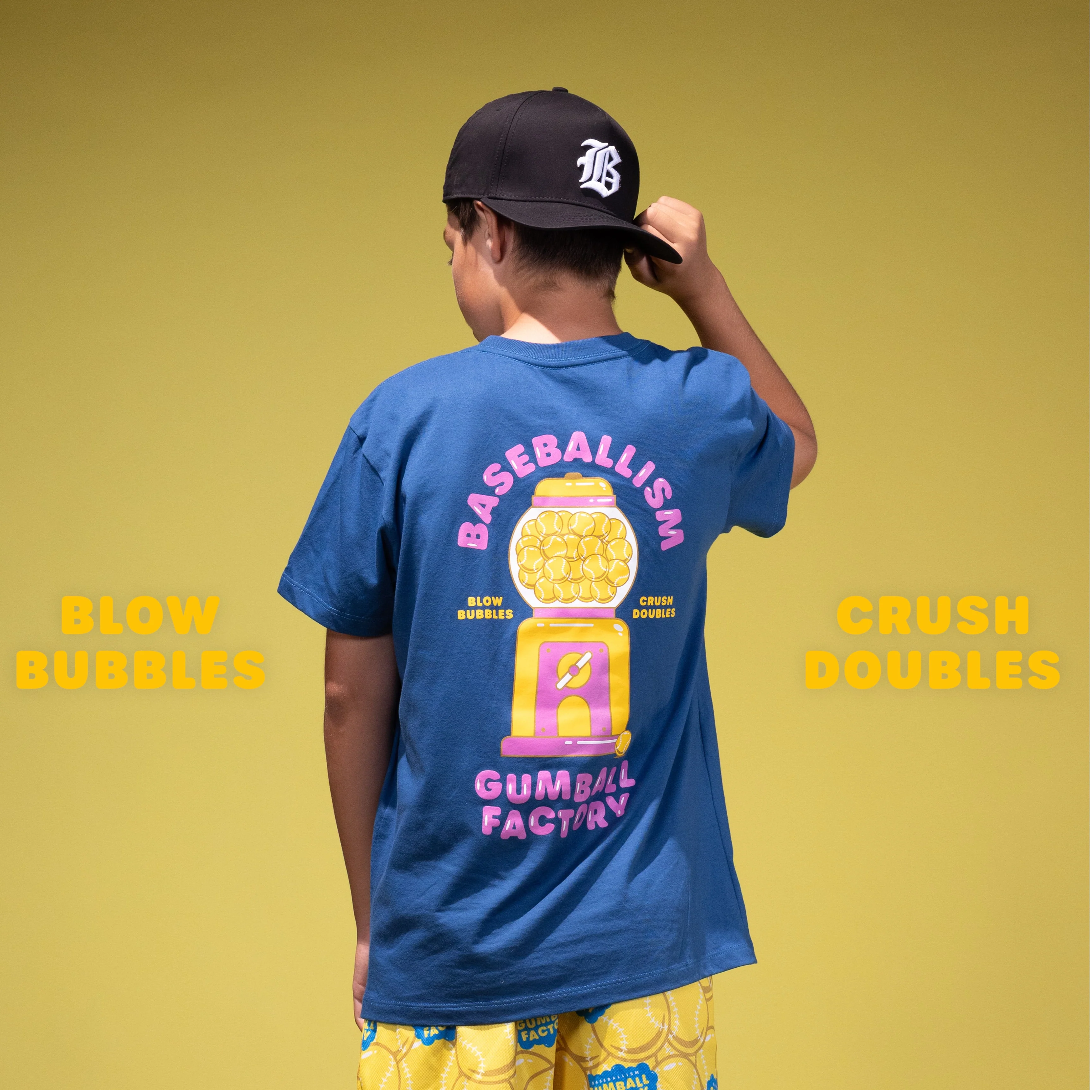 Gumball Factory T-Shirt (Royal) - Youth - Image 4