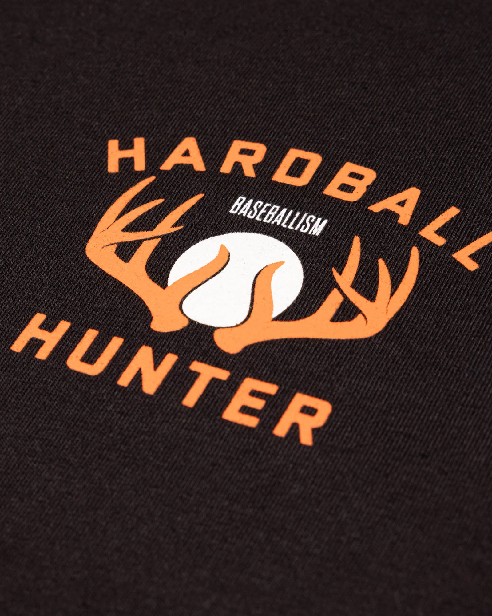 Hardball Hunter Antlers T-Shirt (Black) - Youth - Image 3