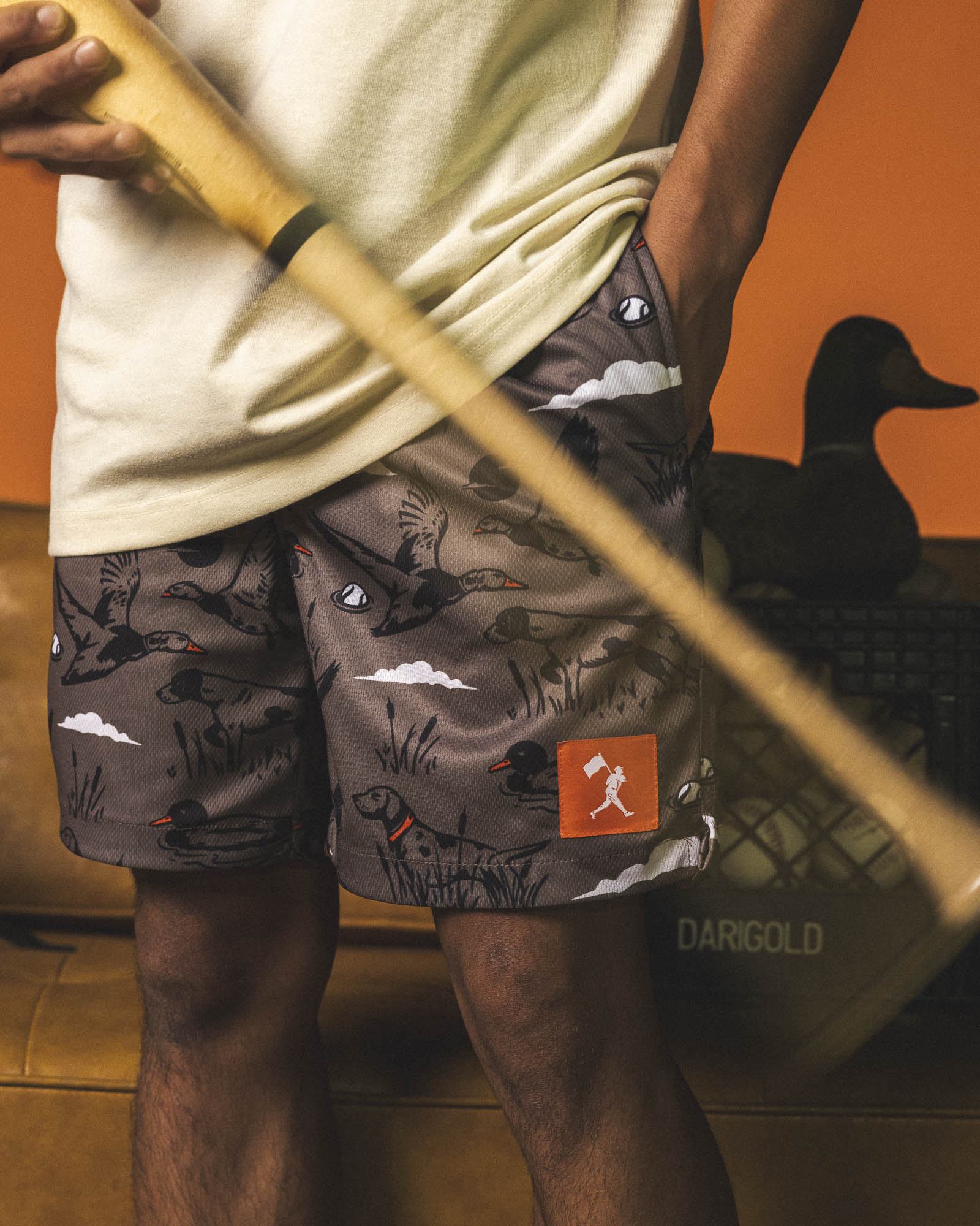 Hardball Hunter Diamond Air Mesh Shorts (Buck Skin) - Youth - Image 6