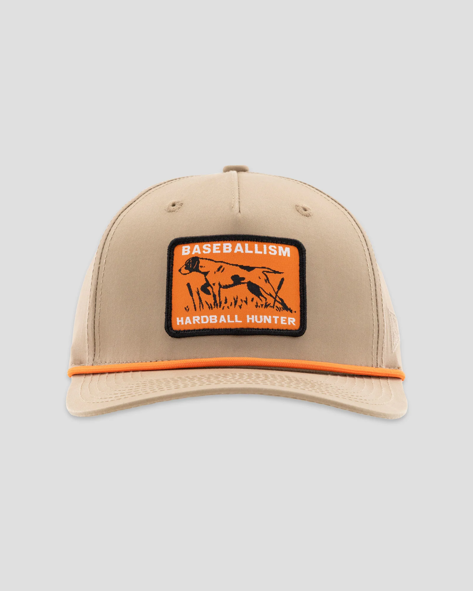 Hardball Hunter Five Panel Rope Cap - Khaki - Image 2
