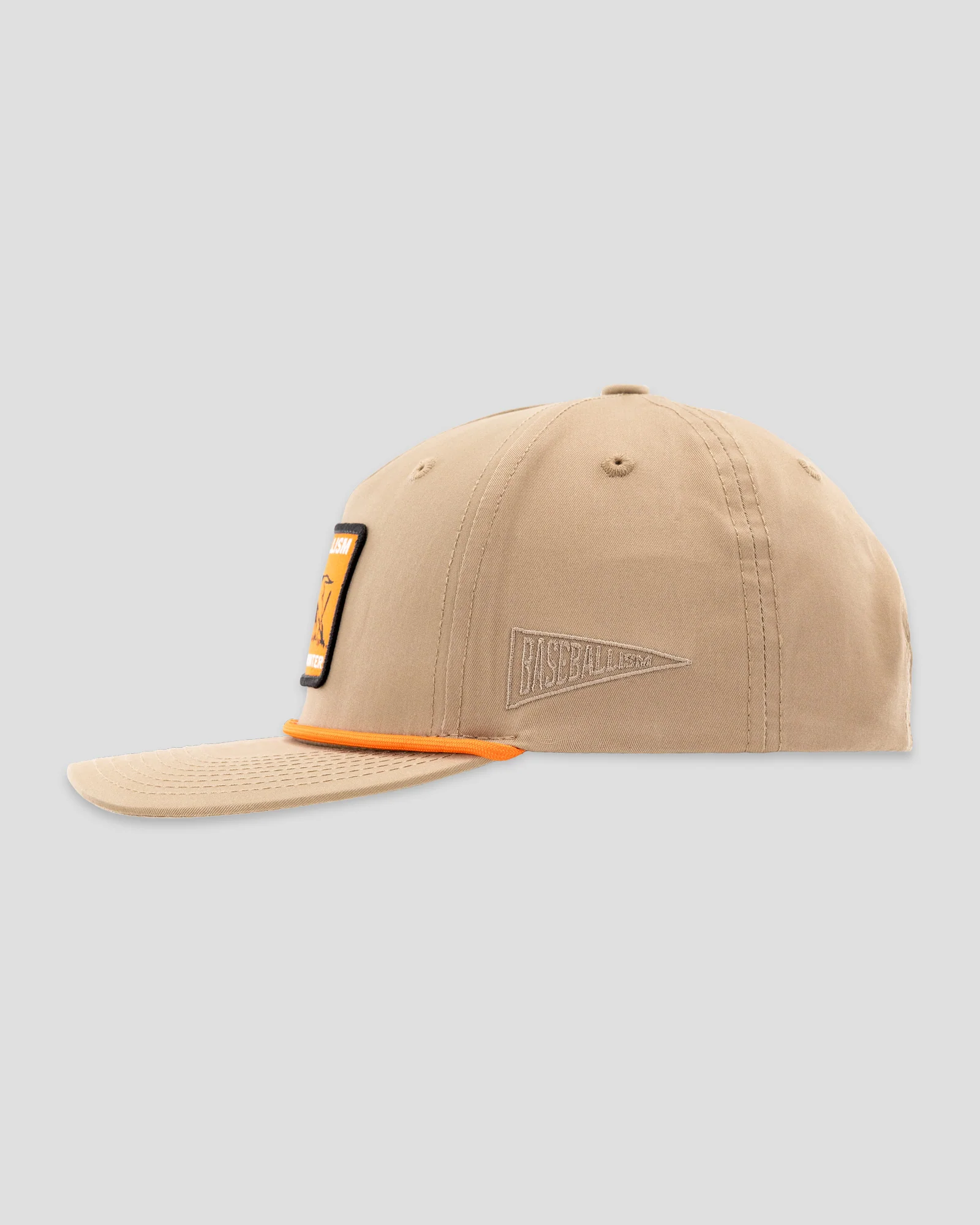 Hardball Hunter Five Panel Rope Cap - Khaki - Image 3