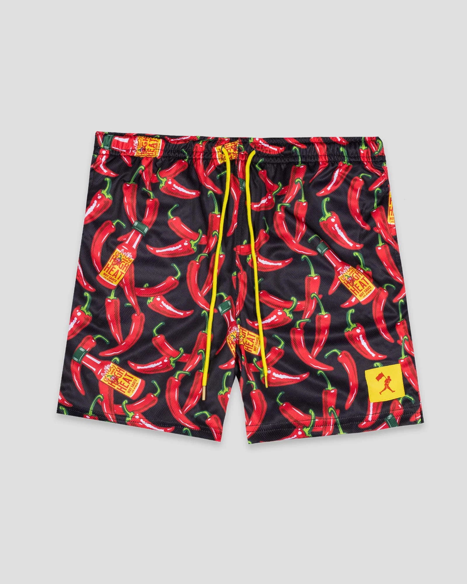 High Heat Hot Sauce Diamond Air Mesh Shorts