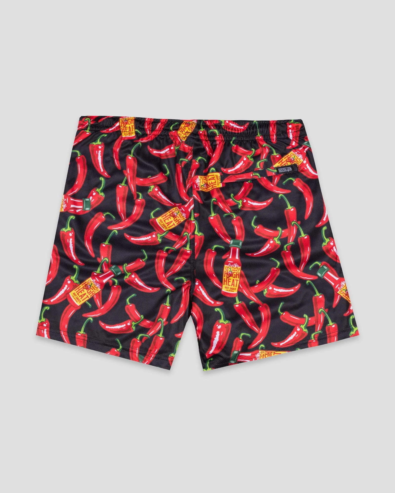 High Heat Hot Sauce Diamond Air Mesh Shorts - Image 2
