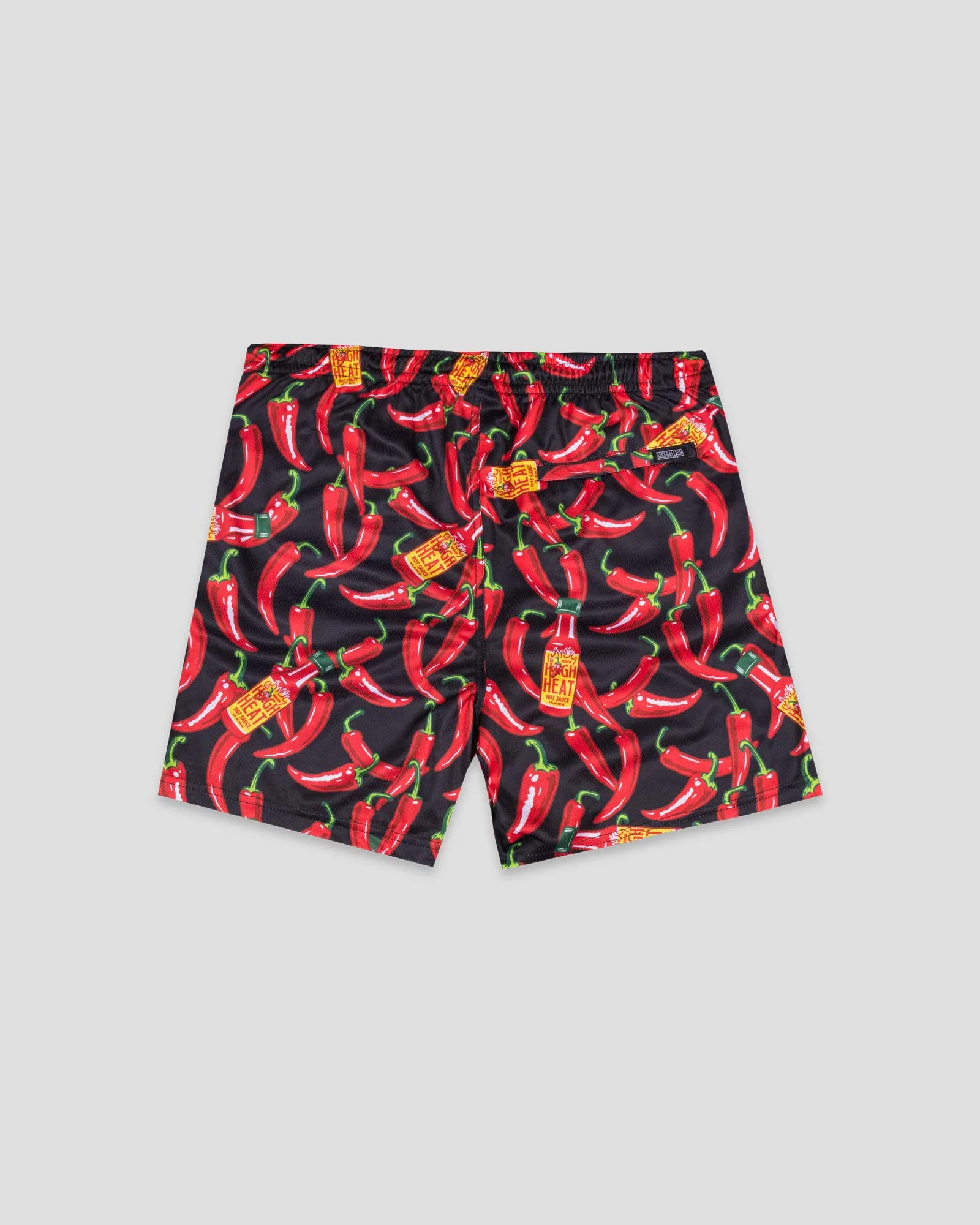 High Heat Hot Sauce Diamond Air Mesh Shorts - Youth - Image 2