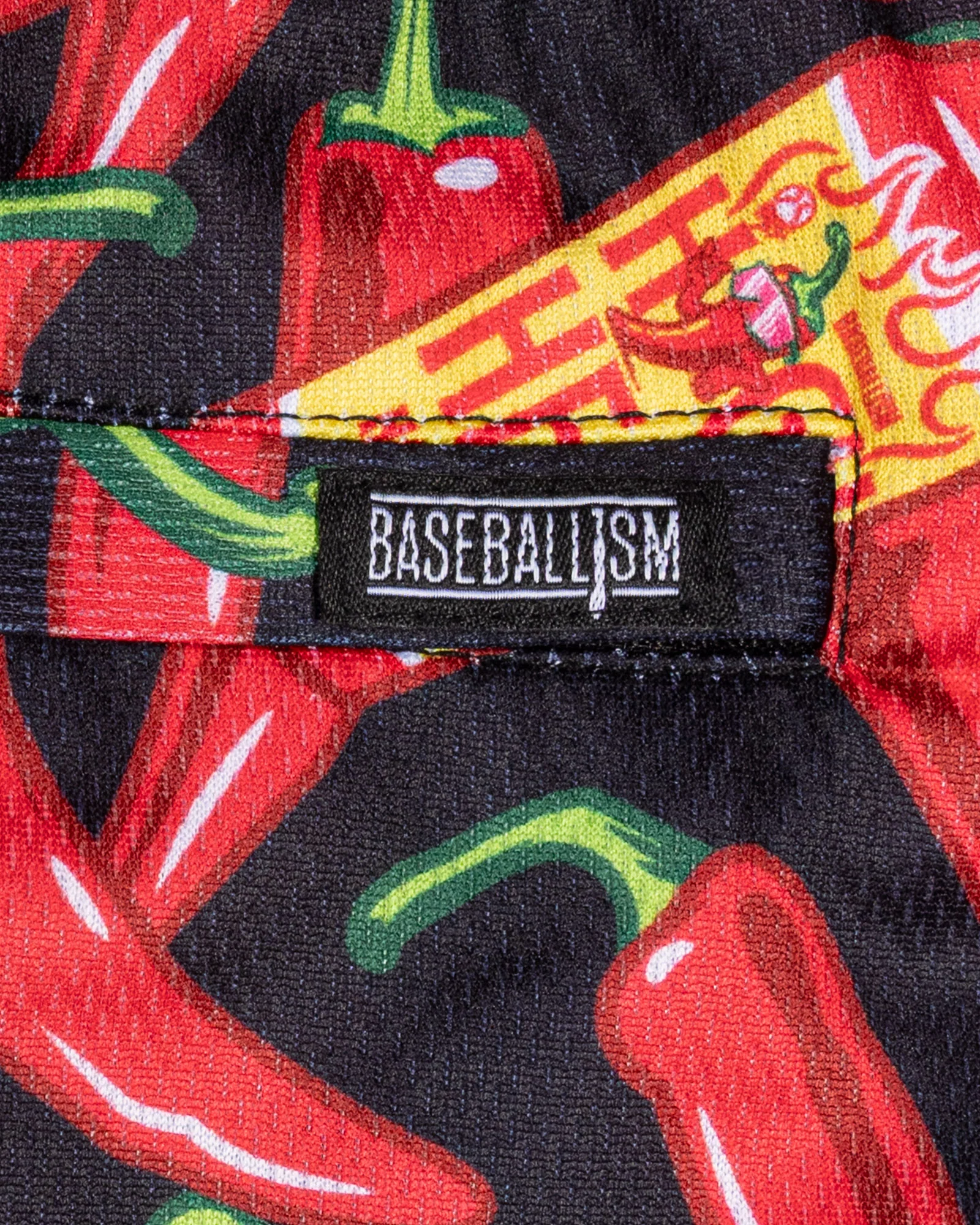 High Heat Hot Sauce Diamond Air Mesh Shorts - Youth - Image 5