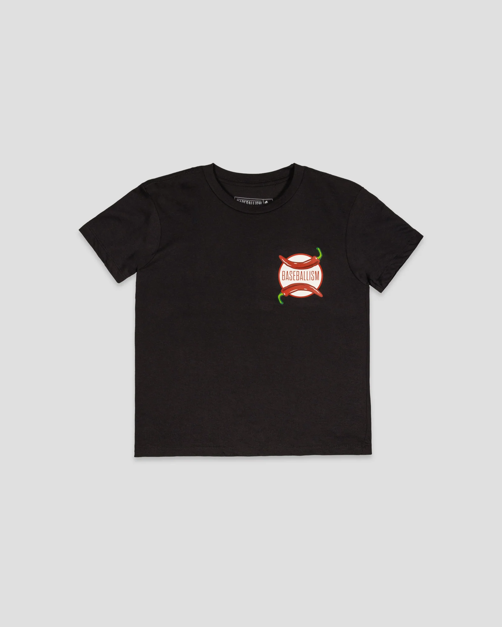 High Heat Hot Sauce Glow in the Dark T-Shirt (Black) - Youth - Image 2
