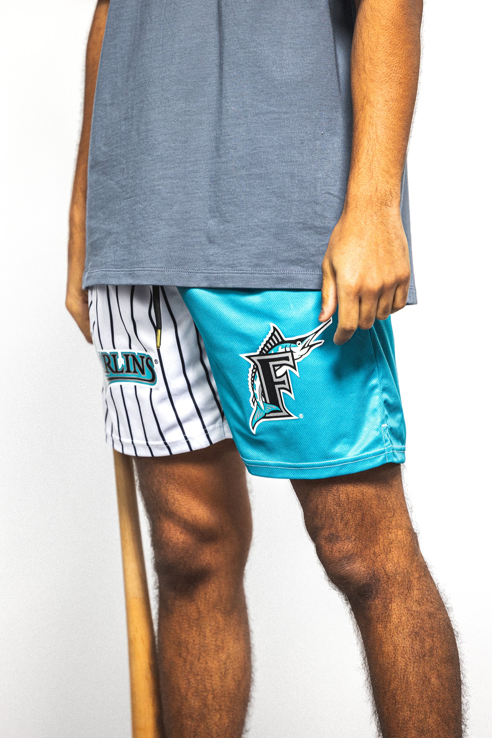 Home Away Diamond Air Mesh Shorts - Miami Marlins - Image 6