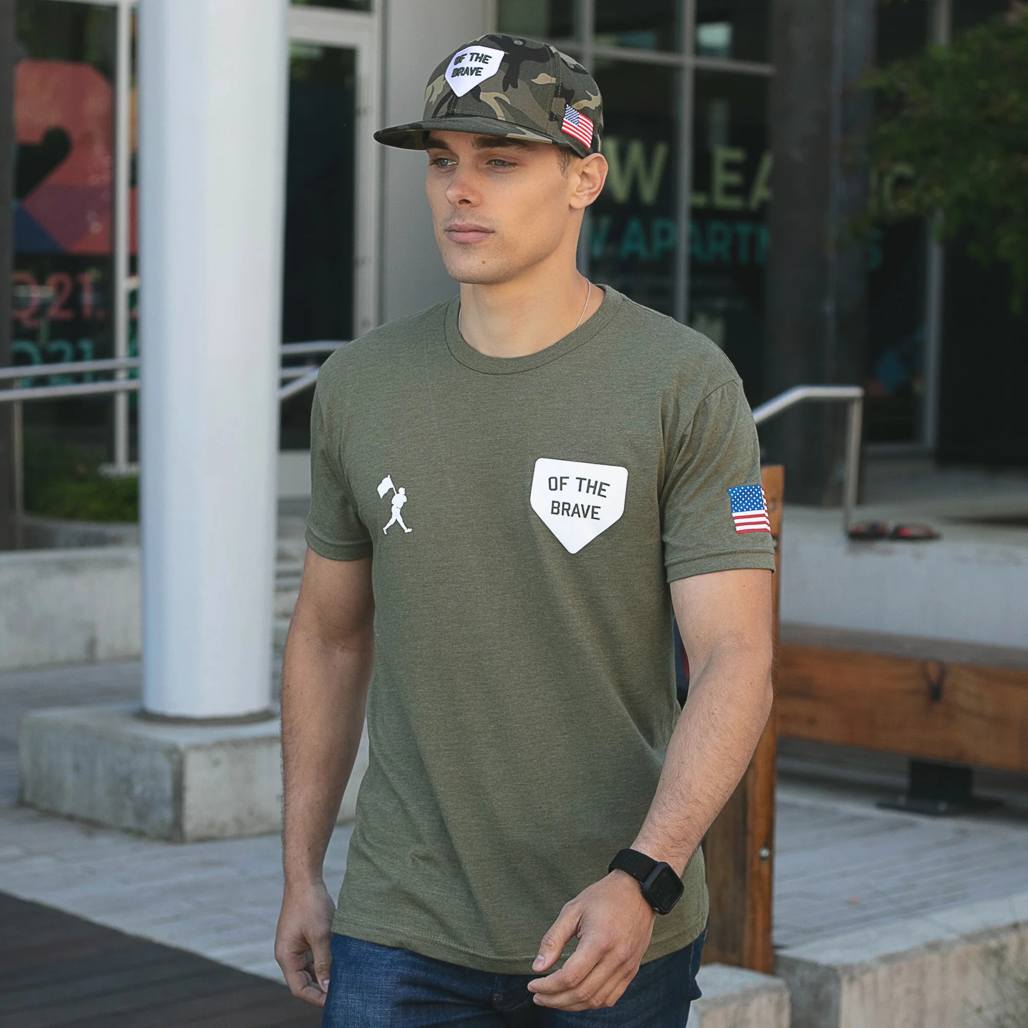 Home of the Brave Cap - Camo - Image 7