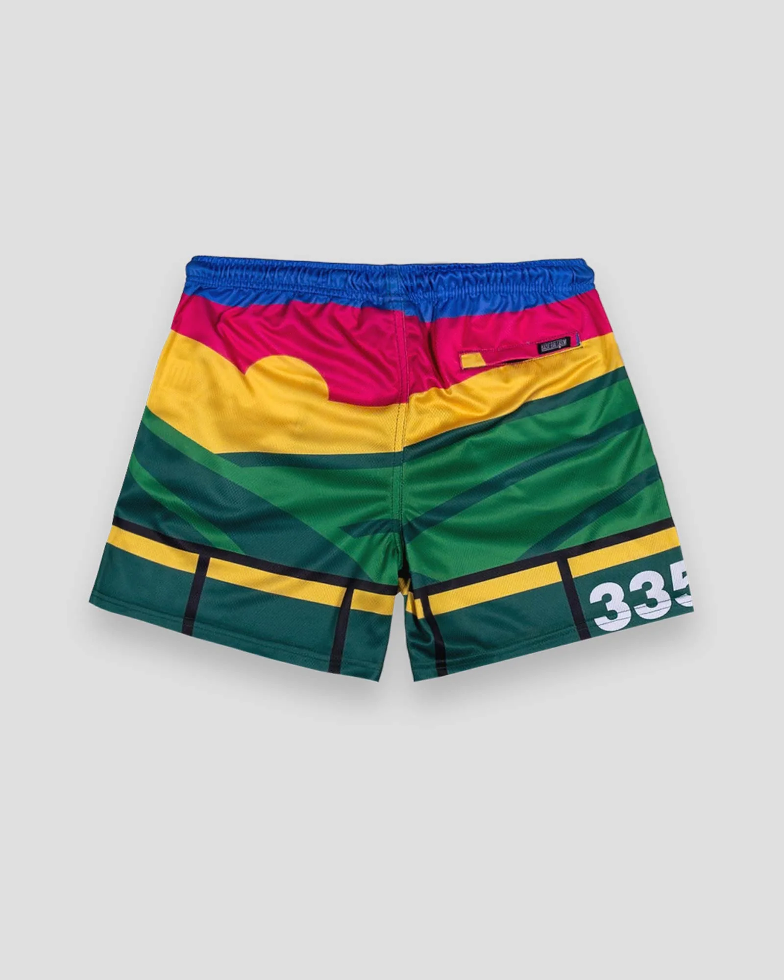 Home View Diamond Air Mesh Shorts - Image 2