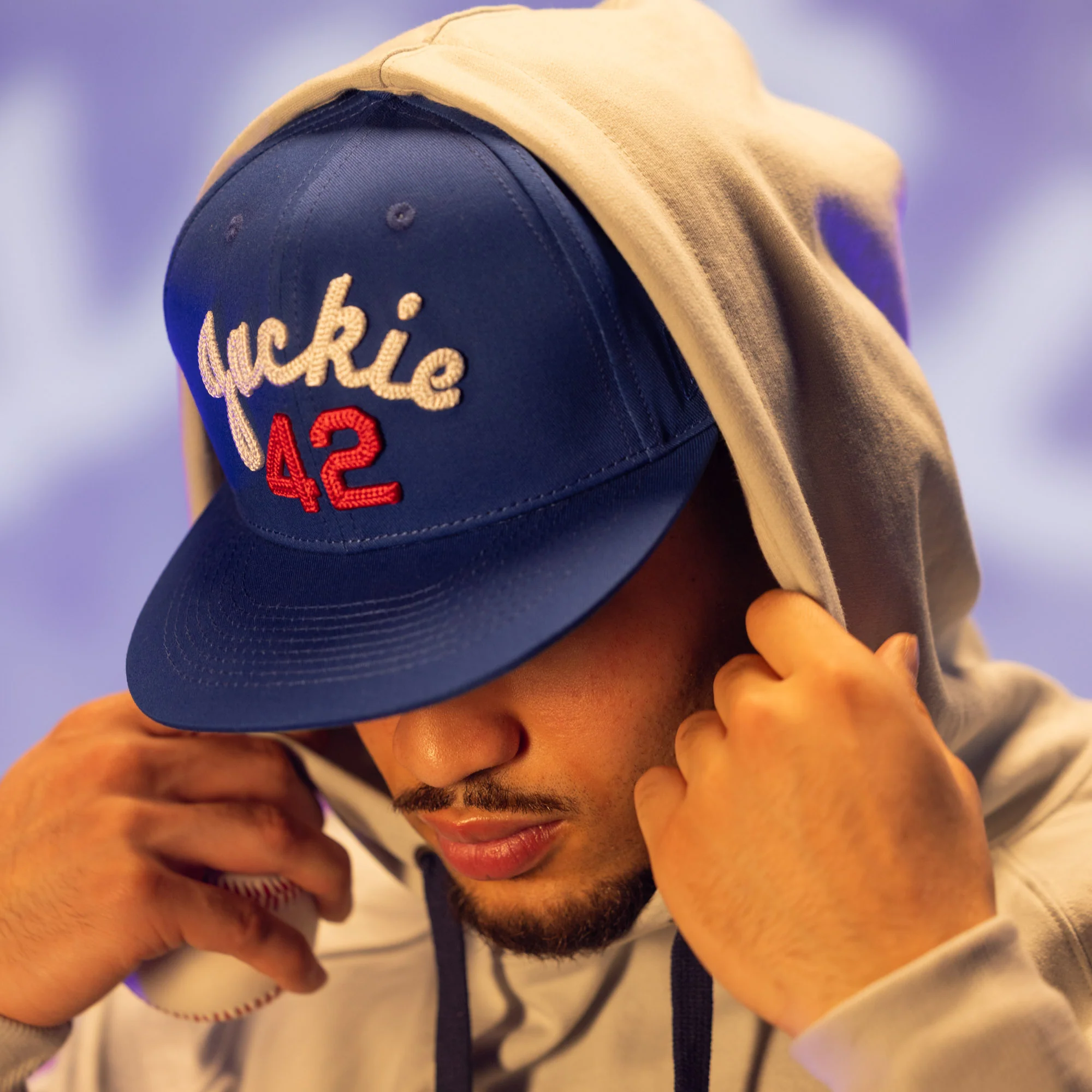Jackie Robinson 42 Chain Stitch Cap - Image 6