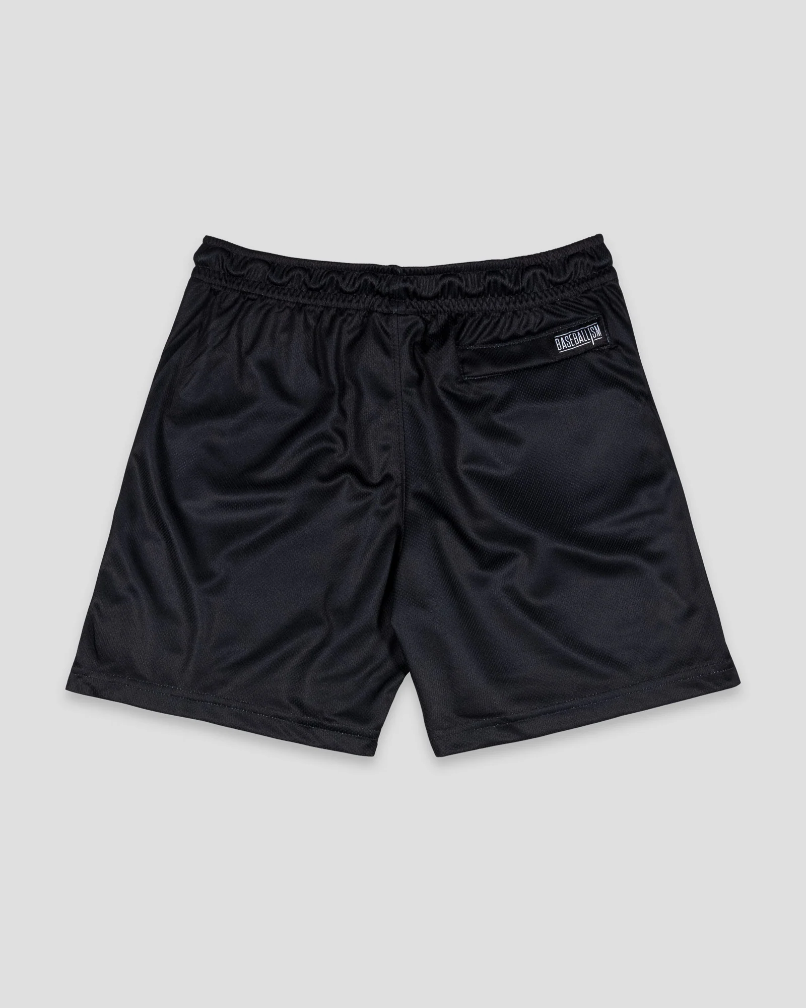 Keep It Fun Diamond Air Mesh Shorts (Black) - Baseballism x Austin Schultz - Image 3