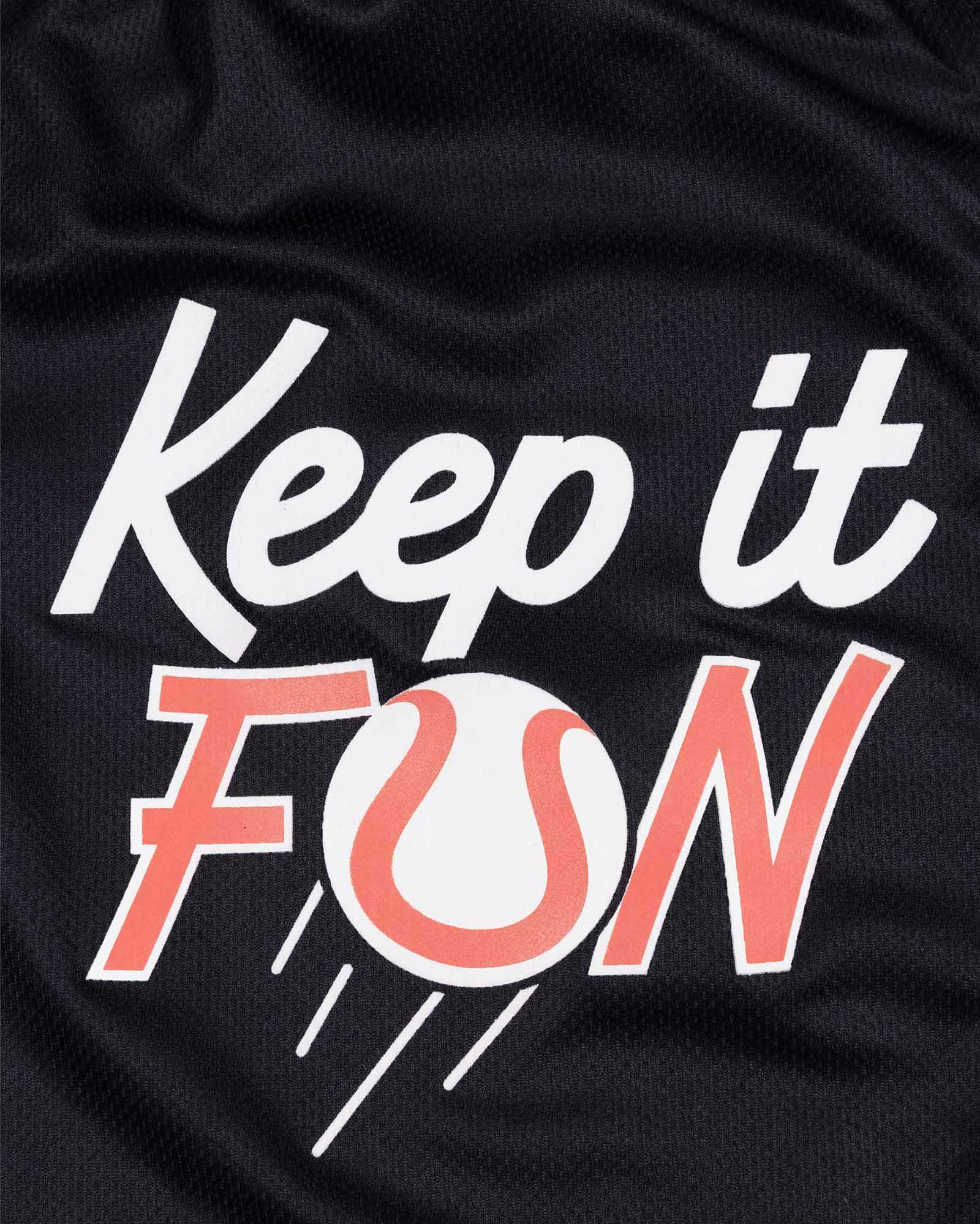 Keep It Fun Diamond Air Mesh Shorts (Black) - Baseballism x Austin Schultz - Image 5