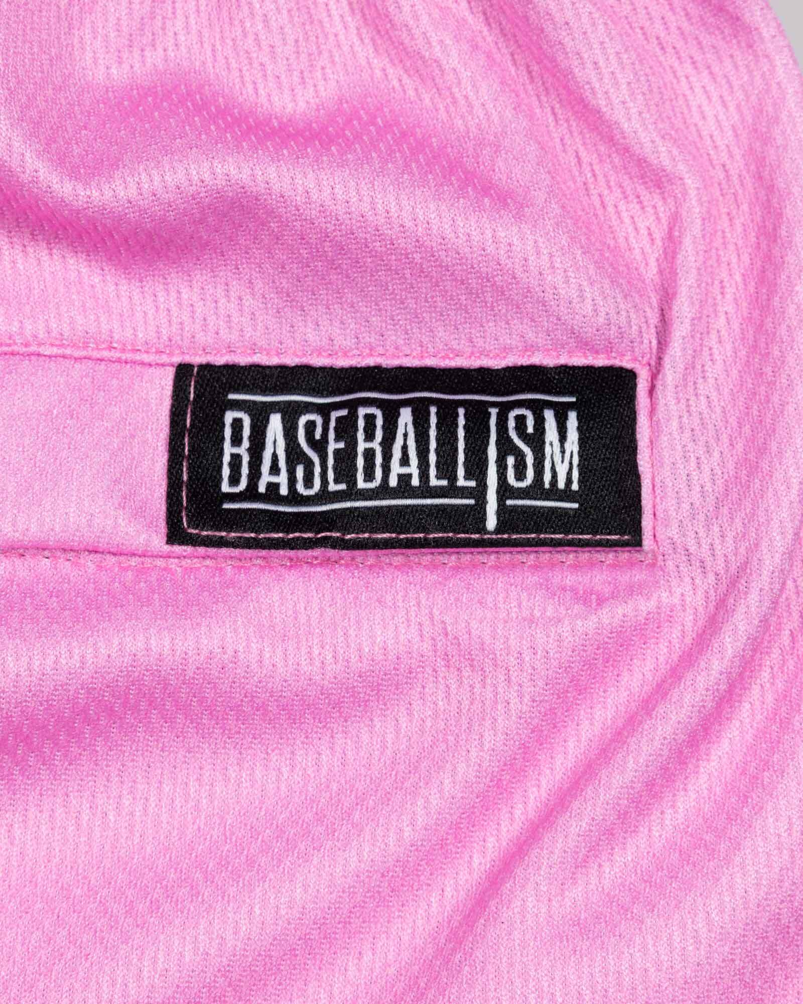 Keep It Fun Diamond Air Mesh Shorts (Pink) - Baseballism x Austin Schultz - Image 6