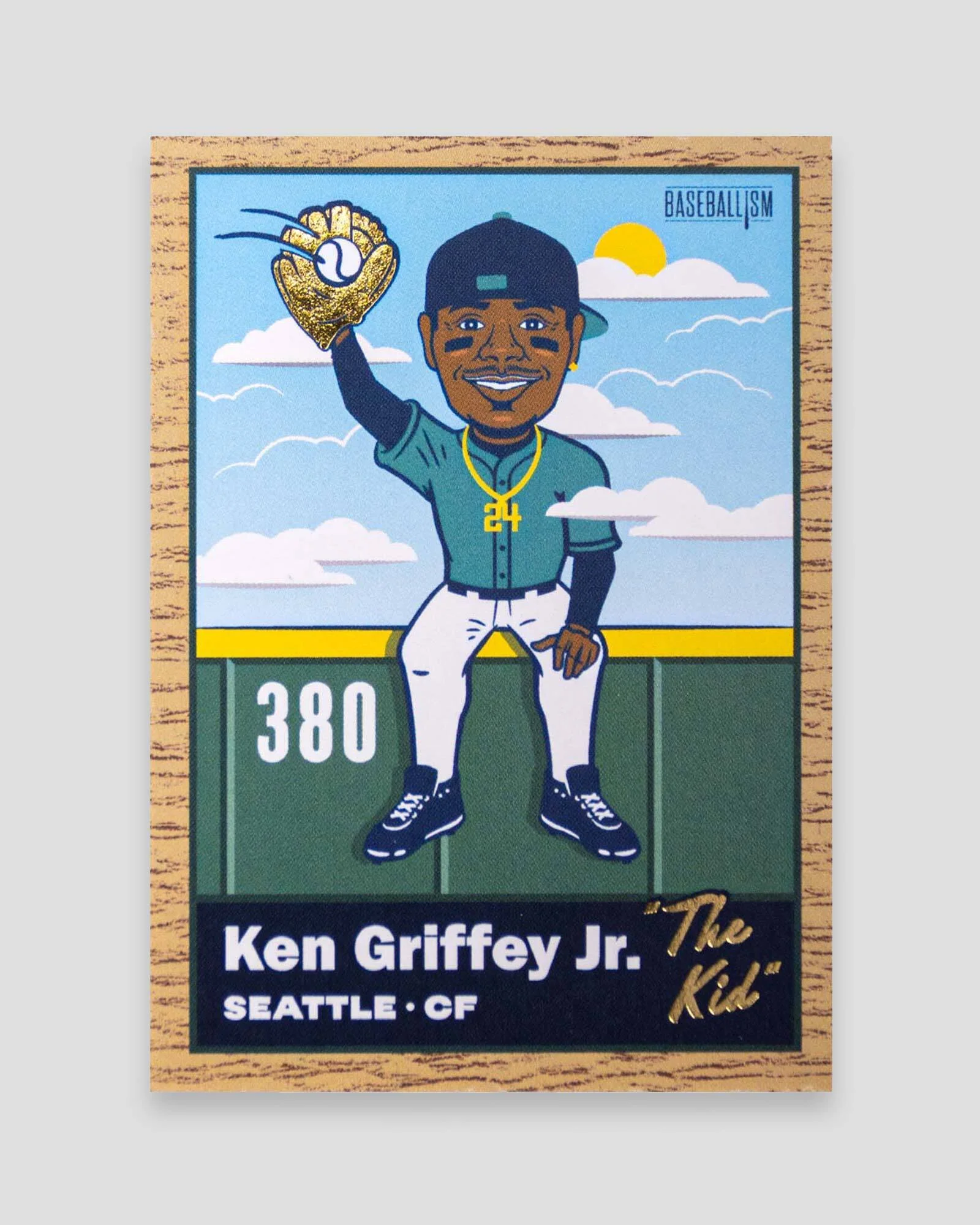 Ken Griffey Jr. Collectible Card - Image 4