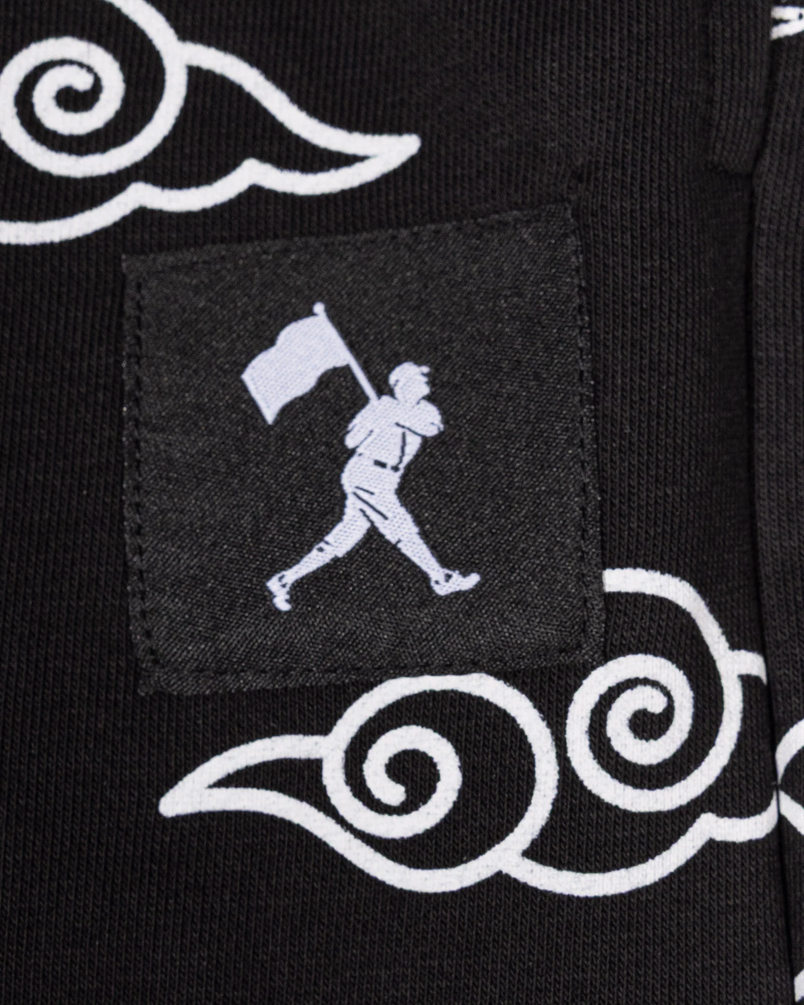 Kumo (Cloud) Anime Straight Leg Fleece Sweatpants - Image 3