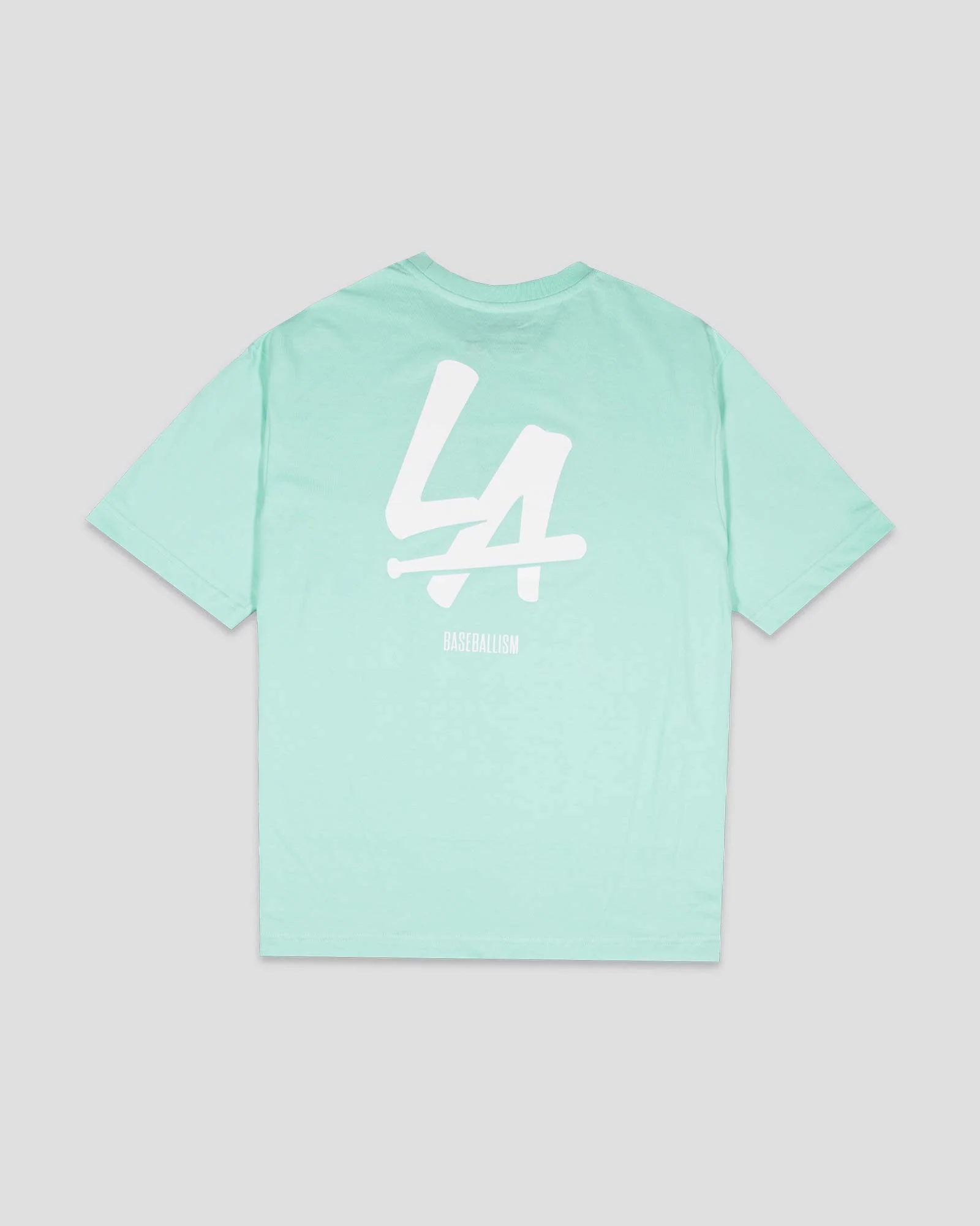 LA Bat Pima Cotton T-Shirt (Mint) - Image 2