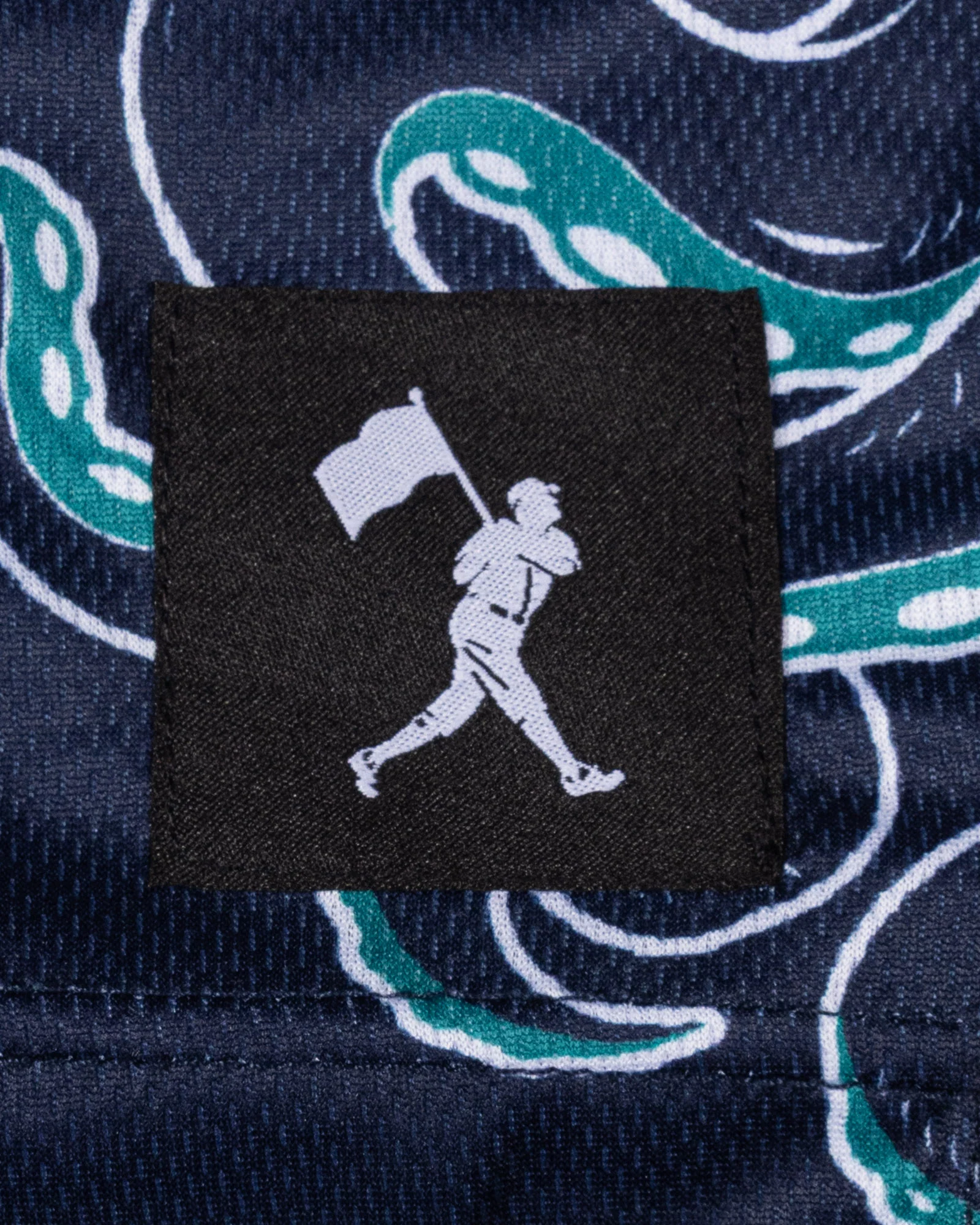 Mariners Monster Diamond Air Youth Mesh Shorts (Navy) - Seattle Mariners - Image 3