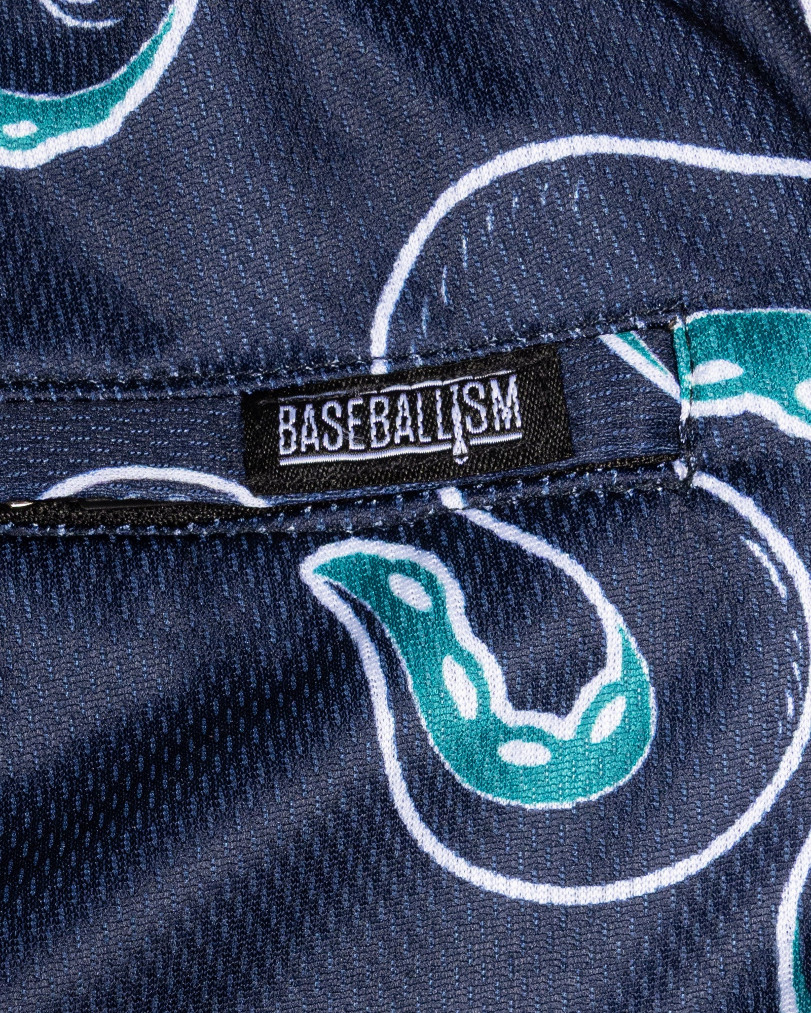 Mariners Monster Diamond Air Youth Mesh Shorts (Navy) - Seattle Mariners - Image 5