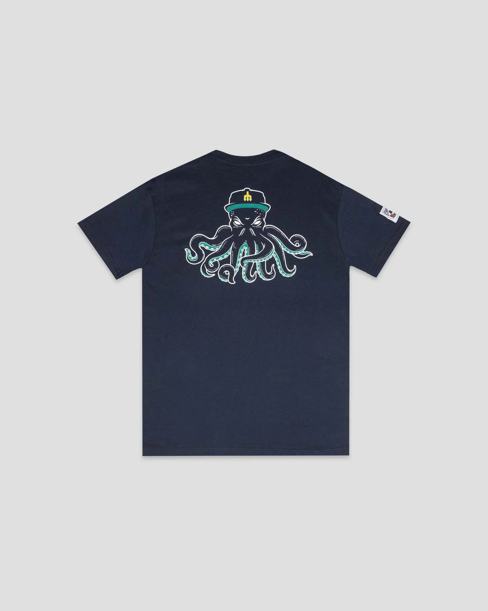 Mariners Monster Youth T-Shirt (Navy) - Seattle Mariners - Image 2