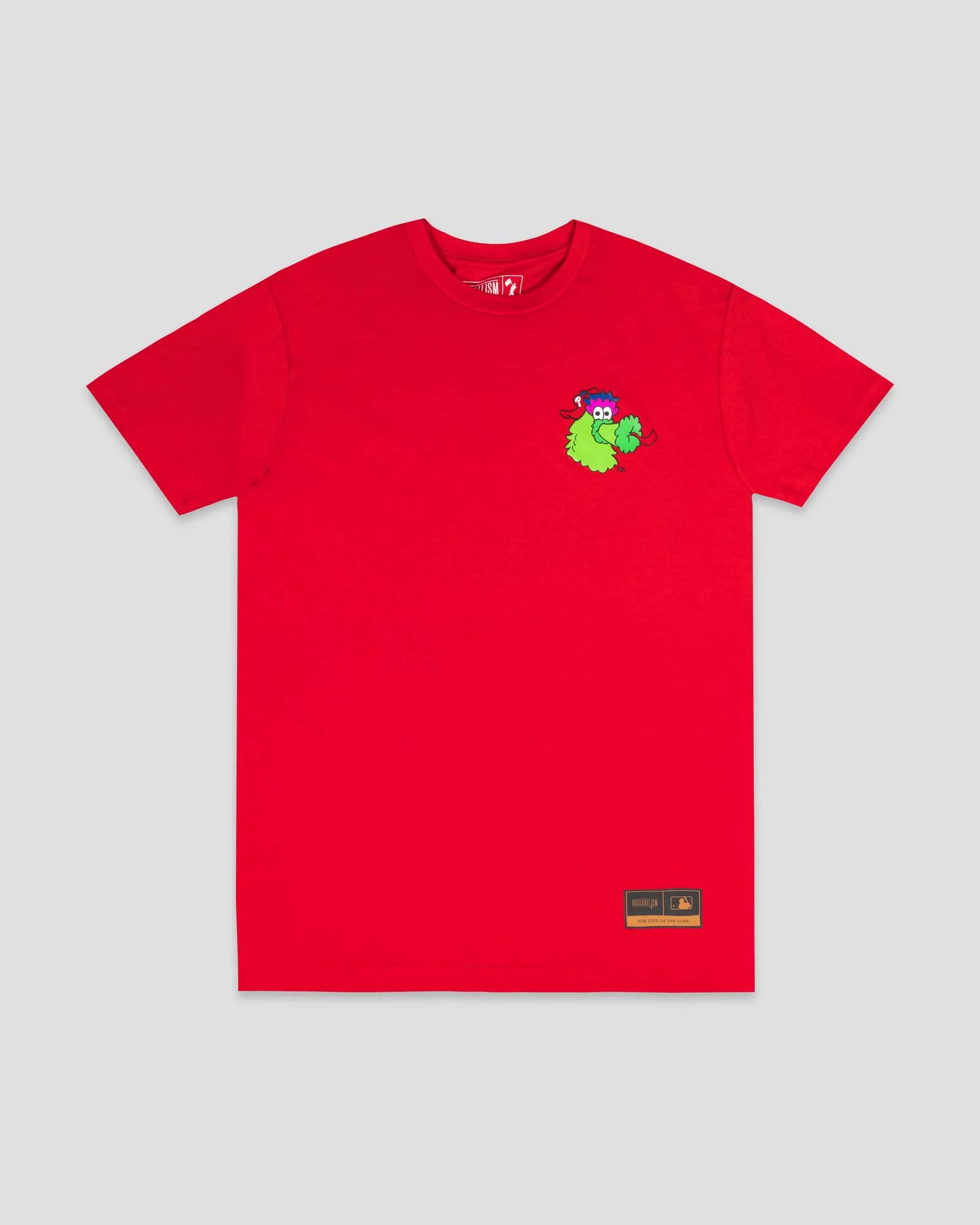 Mascot Bobblehead T-Shirt (Red) - Philadelphia Phillies - Image 2