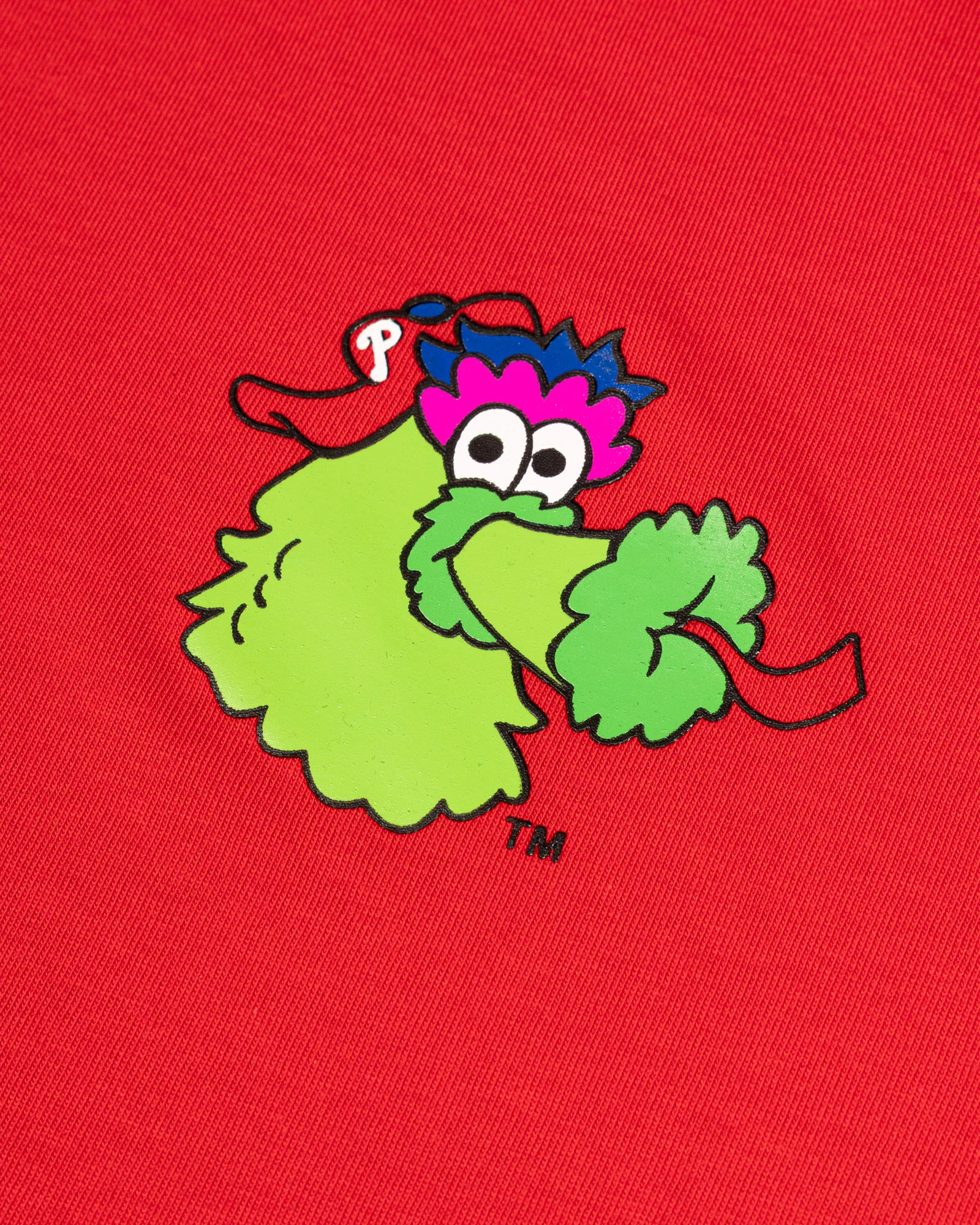 Mascot Bobblehead T-Shirt (Red) - Philadelphia Phillies - Image 3