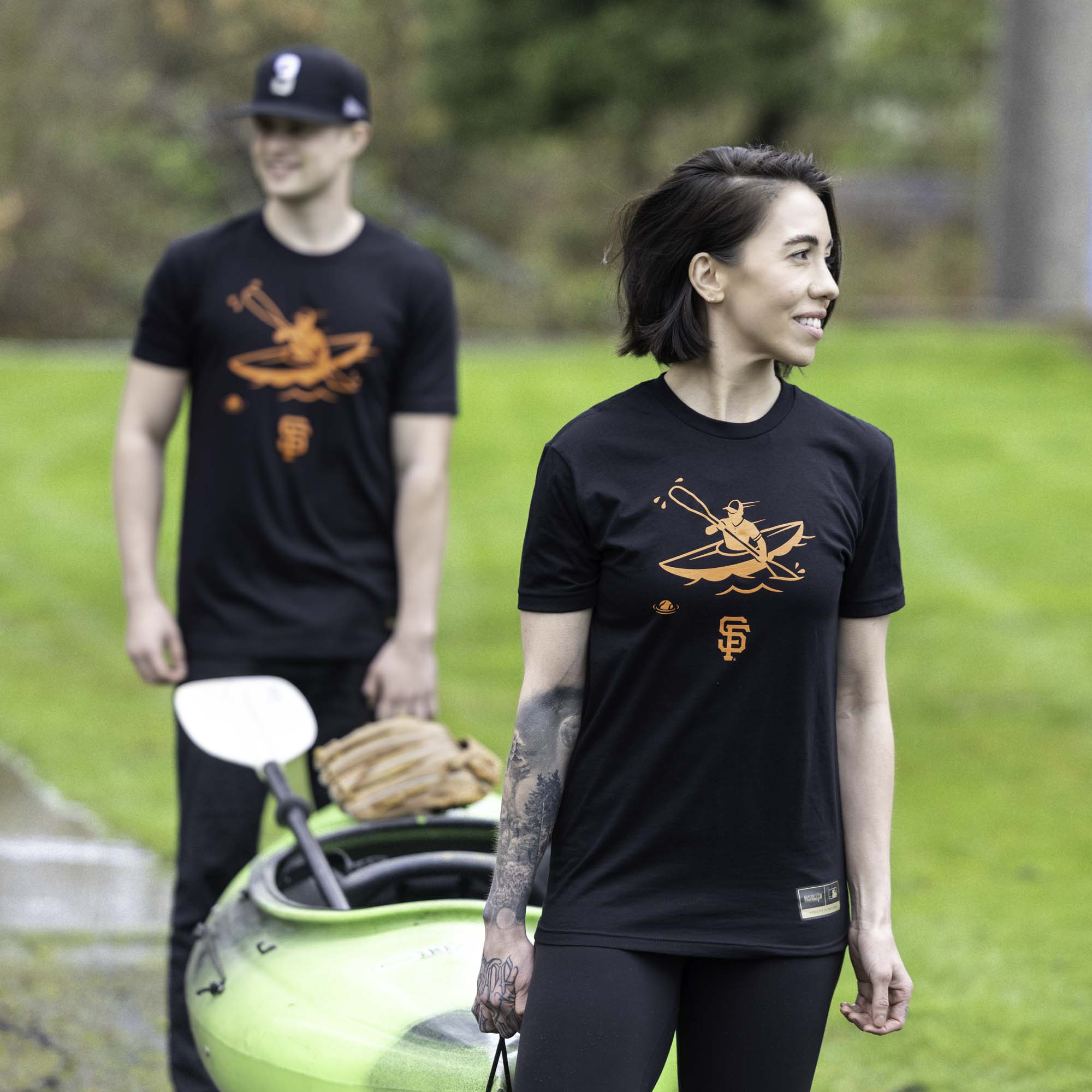 McCovey Cove Women's Warm-Up Tee - San Francisco Giants - Image 4