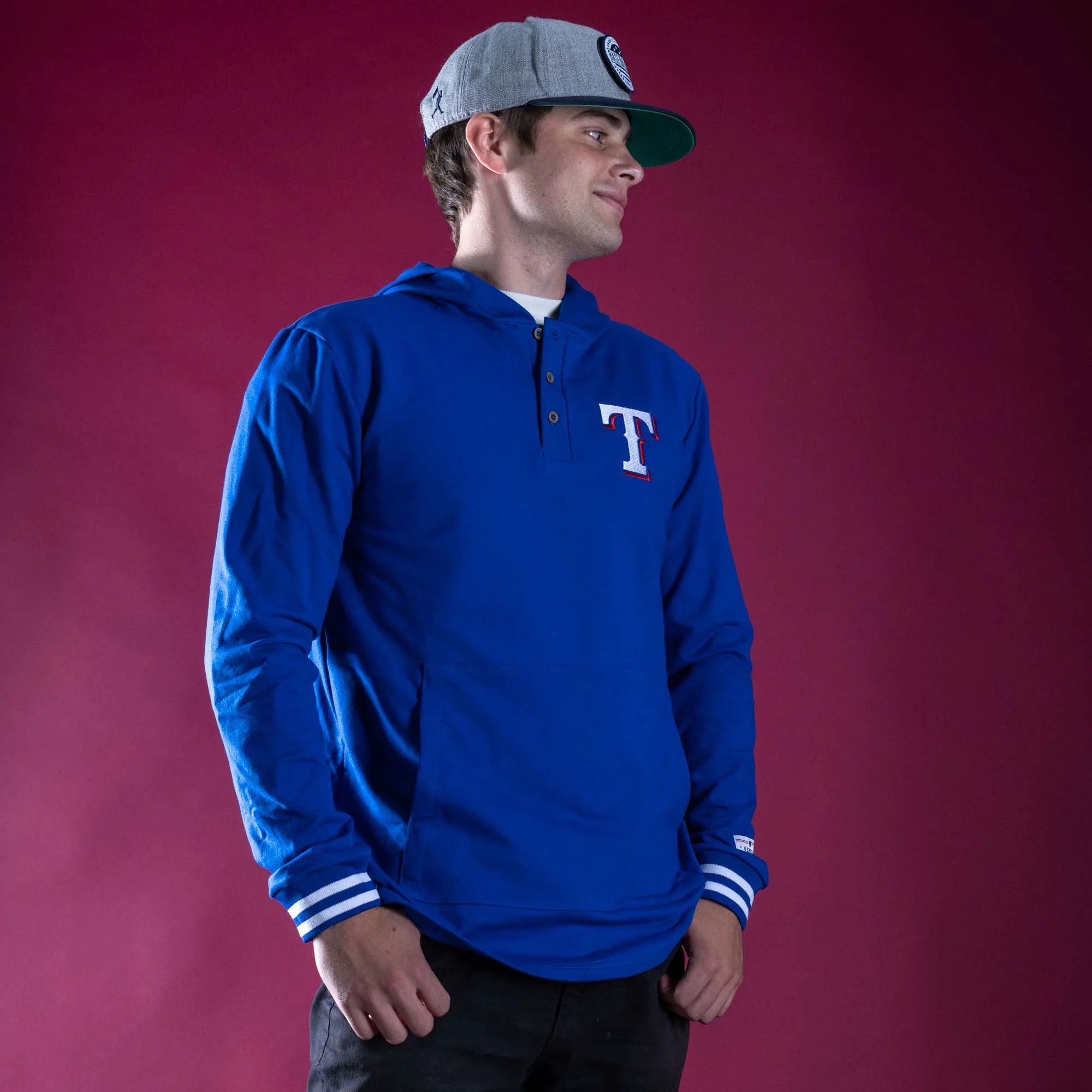 MLB Dugout Hoodie - Texas Rangers - Image 4