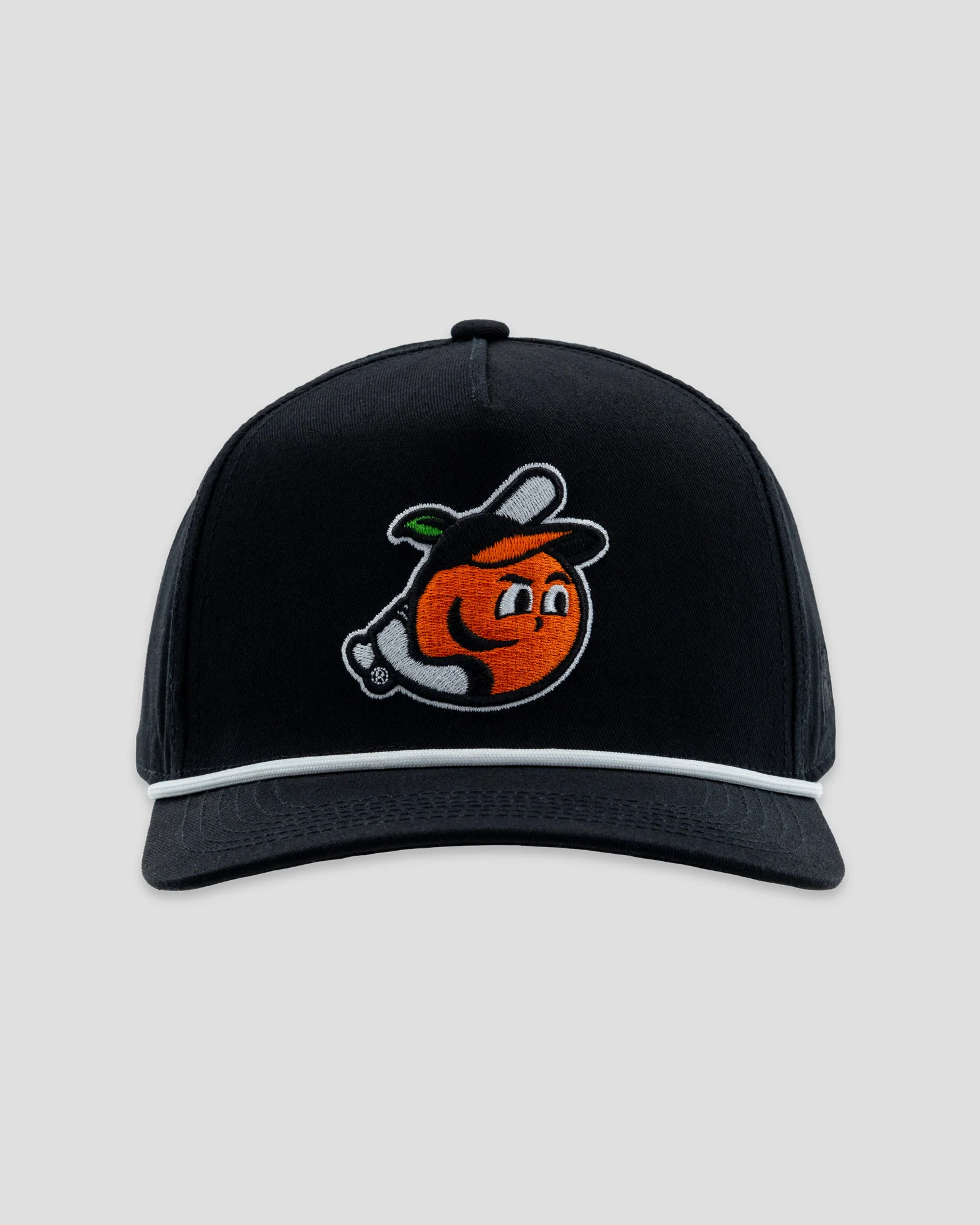 Naranjeros 5 Panel Rope Cap - Black - Image 2