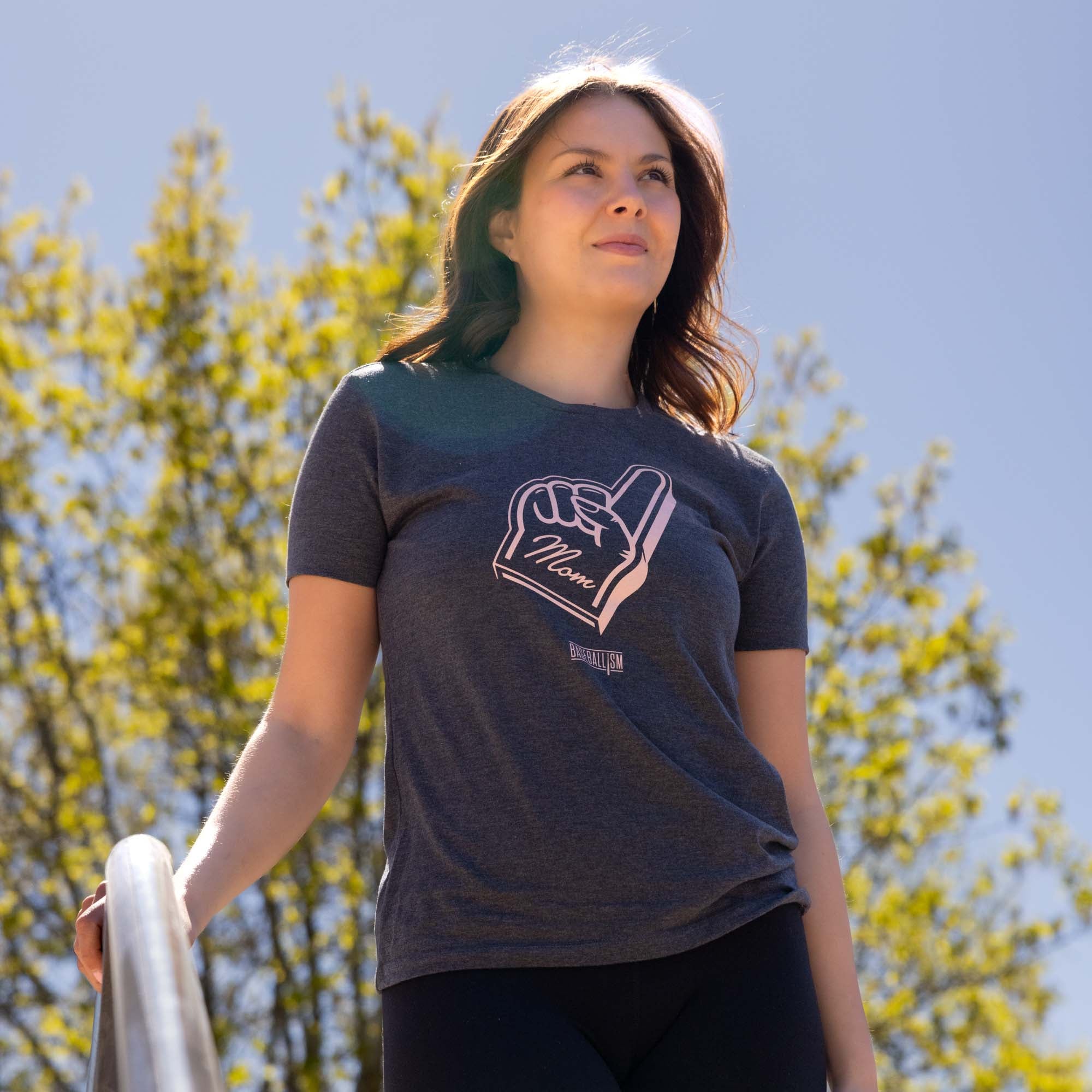 Number One Mom - Women's Warm-Up Tee - Image 4