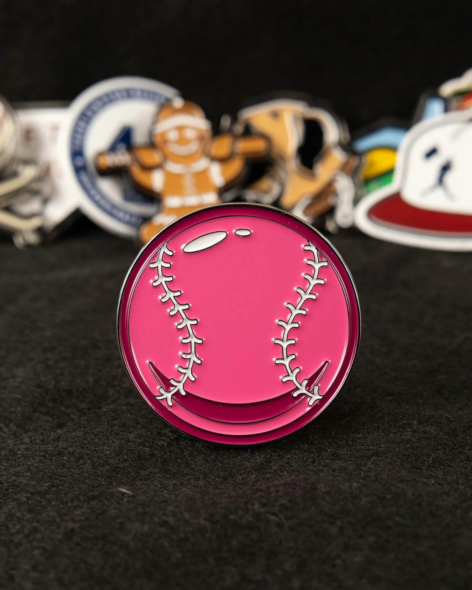 Pin of the Month - April 2025 - Bubblegum Baseball - Image 5