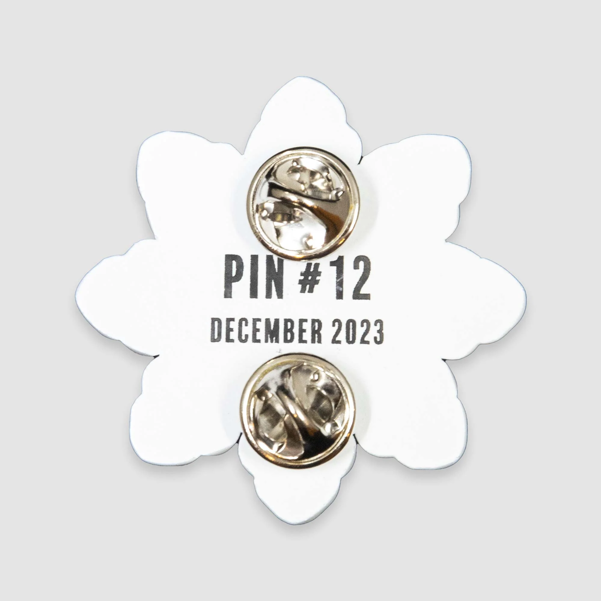 Pin of the Month - December 2023 - Snowflake Ball - Image 2