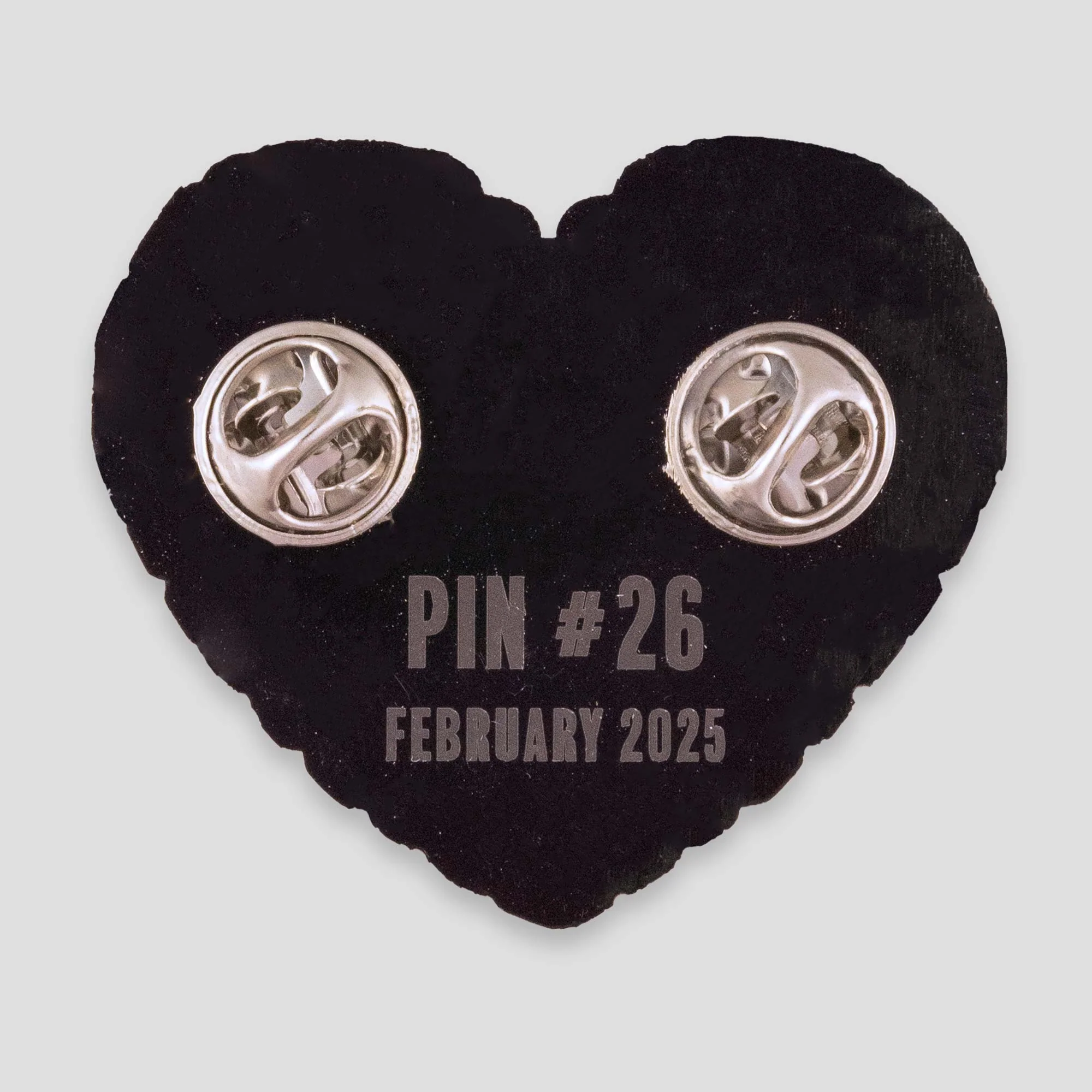 Pin of the Month - February 2025 - Bat Heart - Image 2