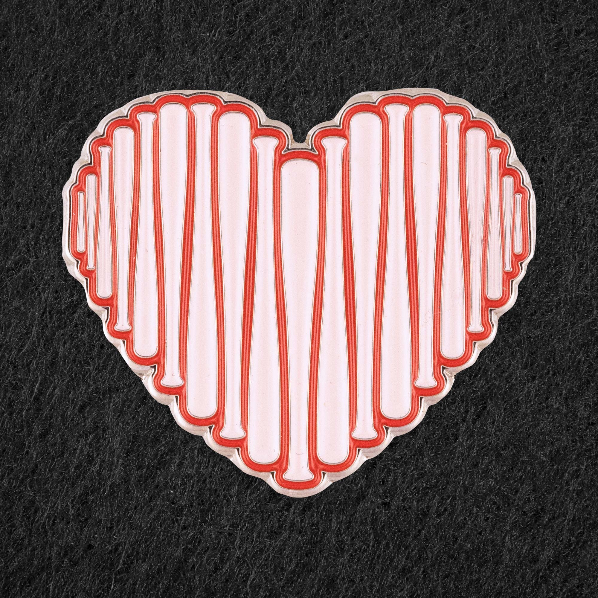 Pin of the Month - February 2025 - Bat Heart - Image 3
