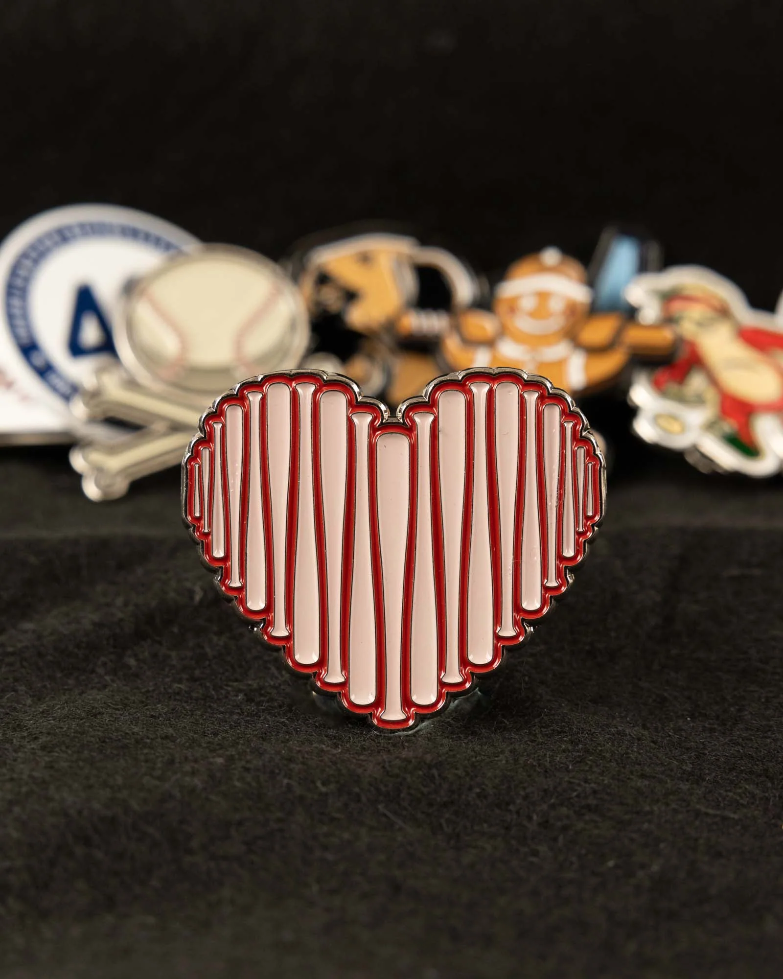 Pin of the Month - February 2025 - Bat Heart - Image 5