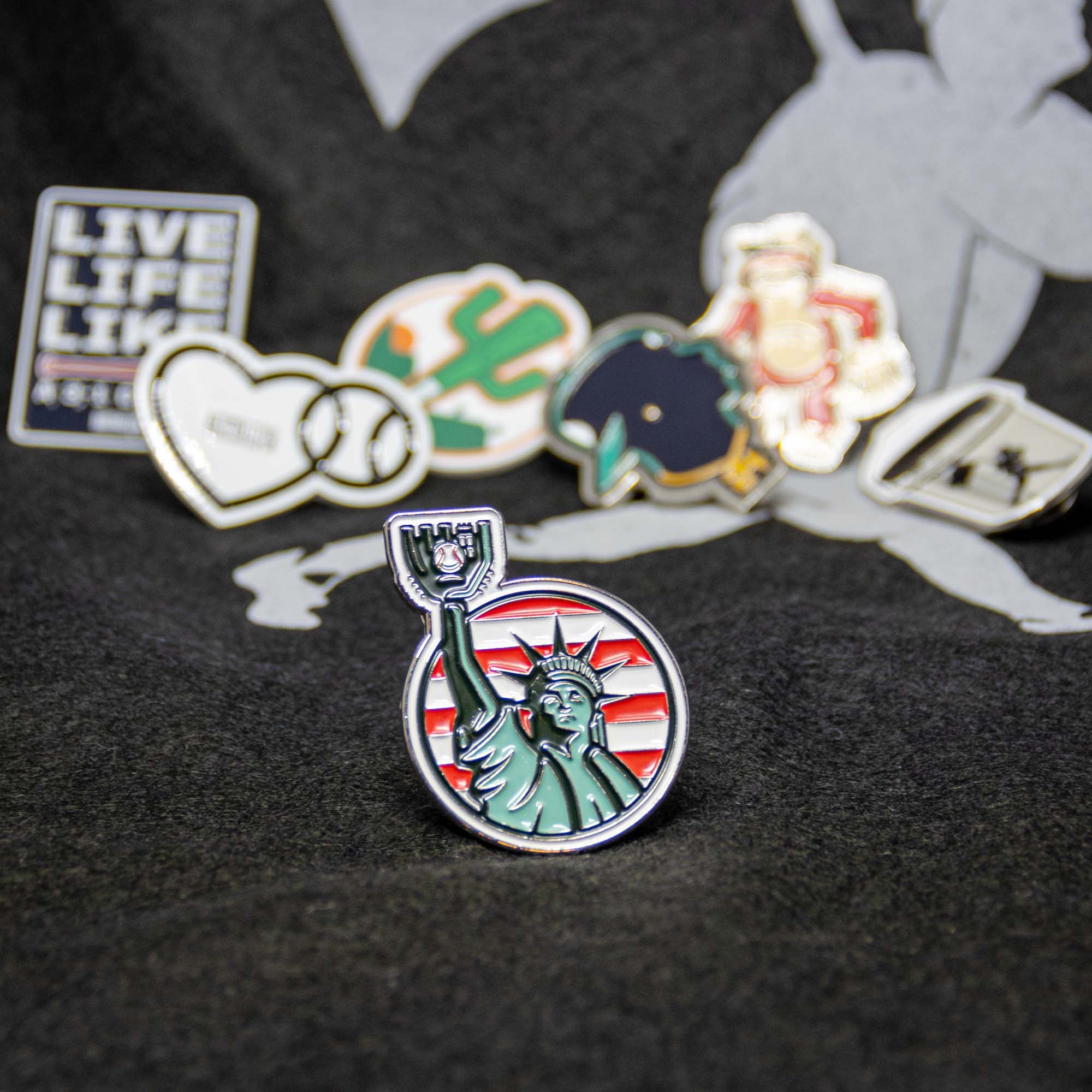 Pin of the Month - July 2023 - Lady Lefty - Image 4