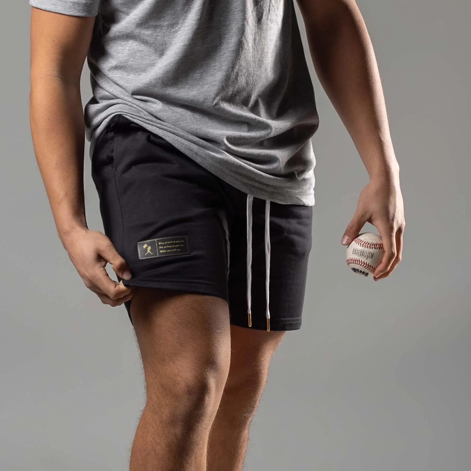 Play Hard Comfort Sweat Shorts - Black - Image 7