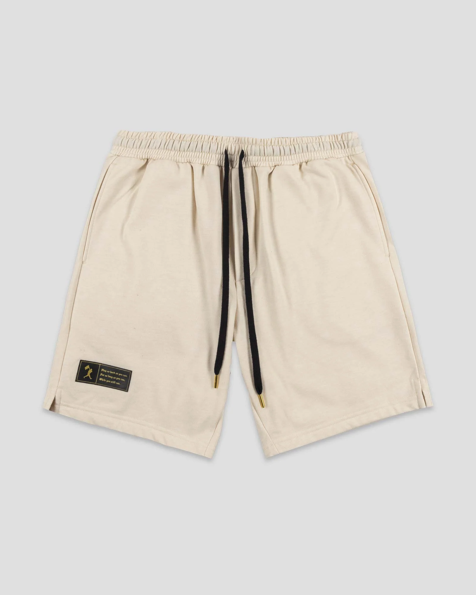 Play Hard Comfort Sweat Shorts - Cream