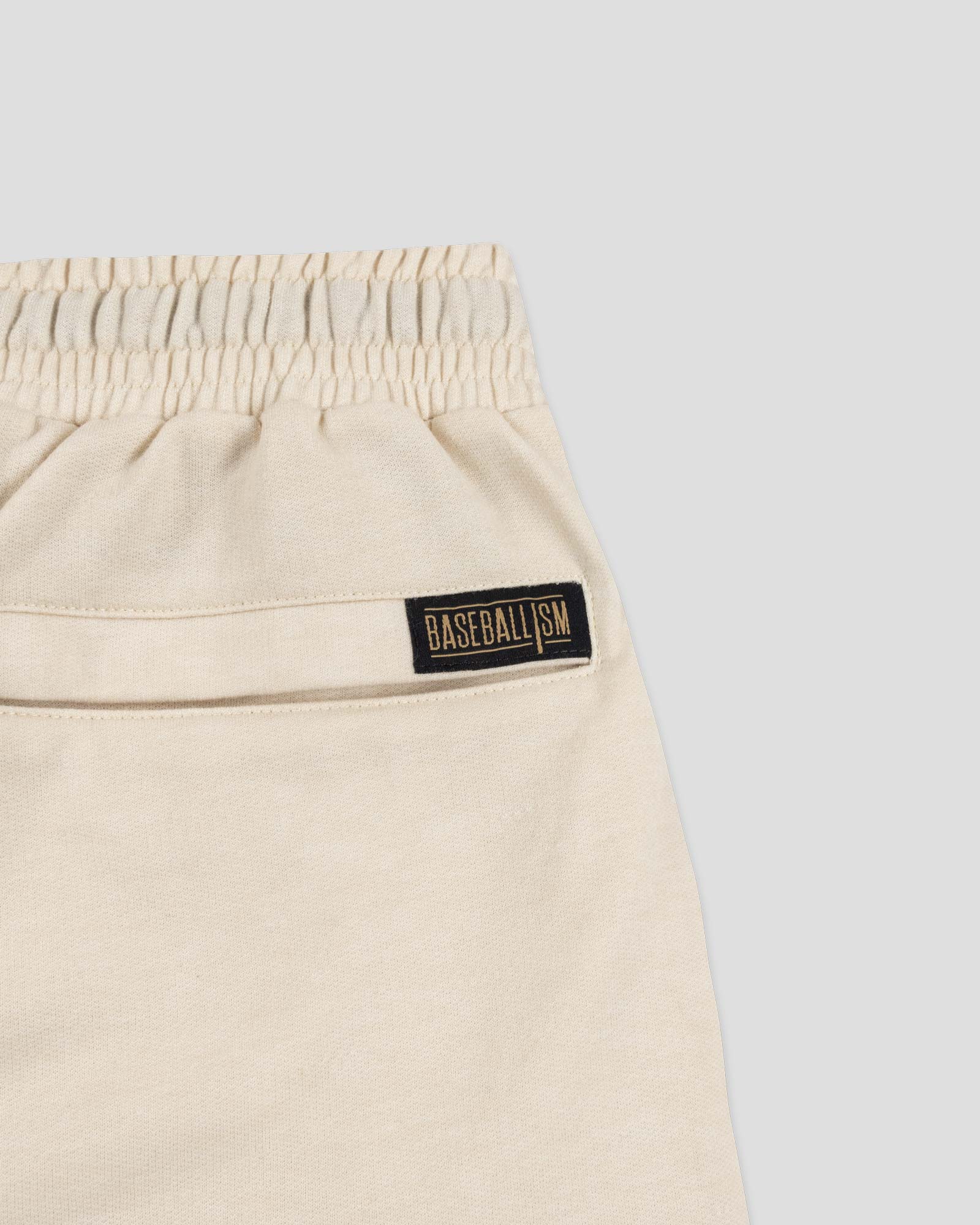 Play Hard Comfort Sweat Shorts - Cream - Image 6