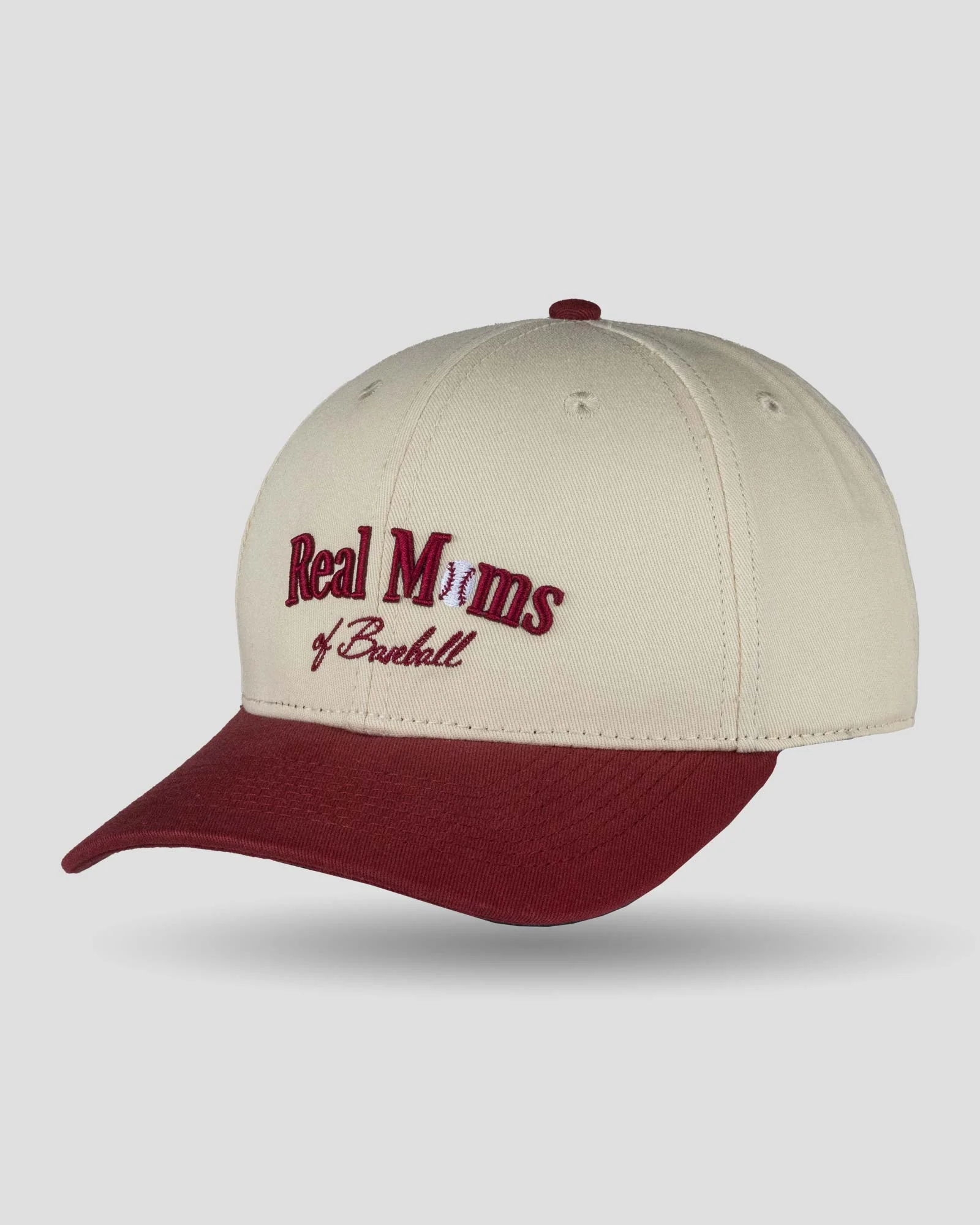 Real Moms of Baseball Shallow Crown Snapback