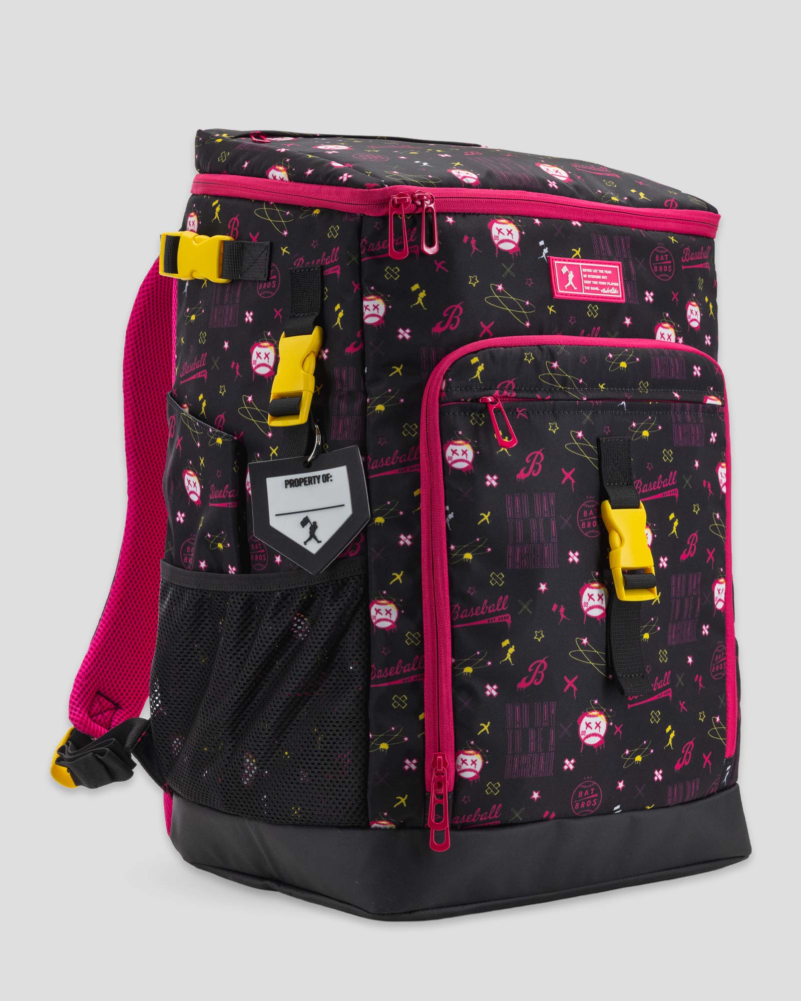 Ronin Baseball Equipment Backpack - Bat Bros Bad Day - Image 3