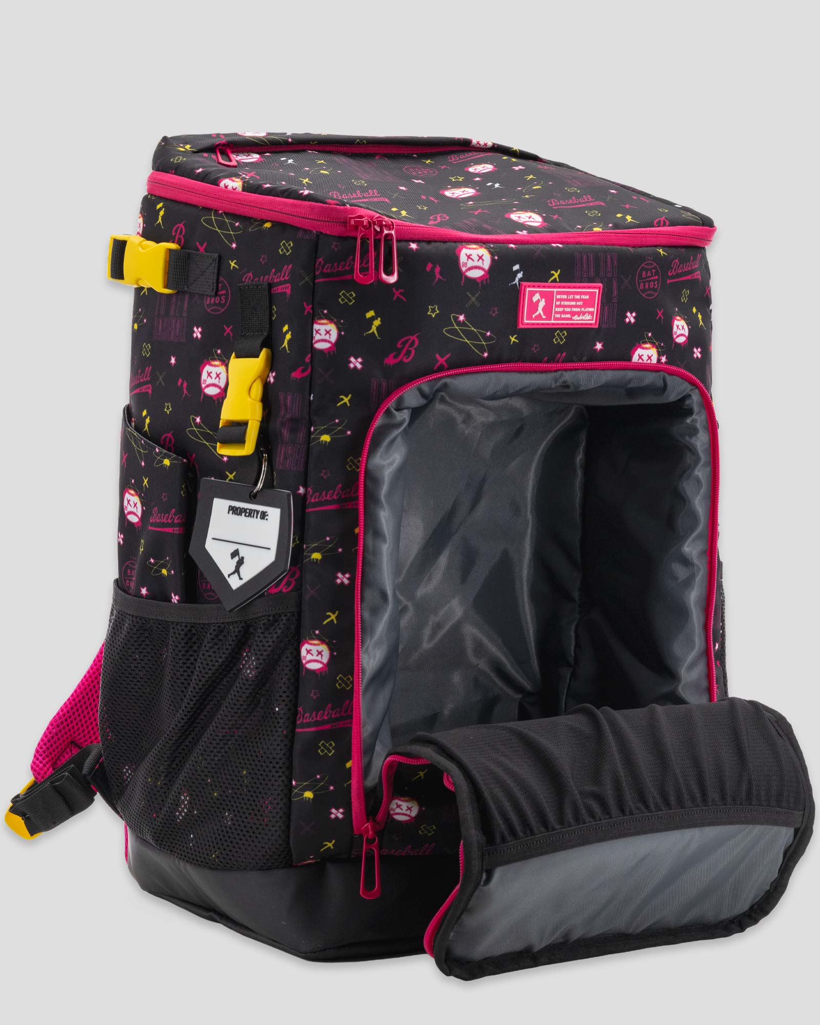 Ronin Baseball Equipment Backpack - Bat Bros Bad Day - Image 7