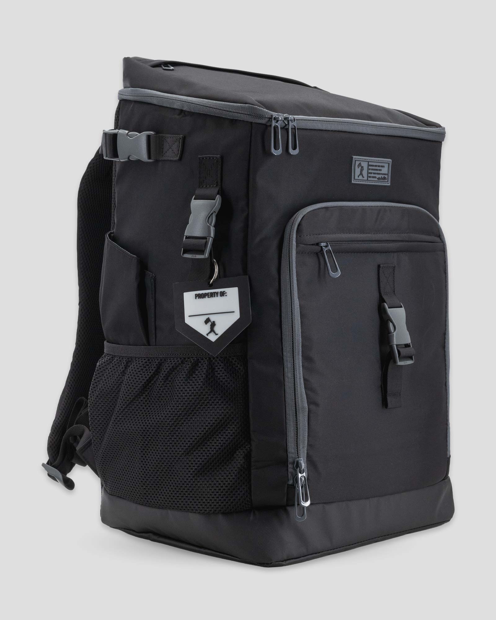 Ronin Baseball Equipment Backpack - Shimmer Black - Image 3