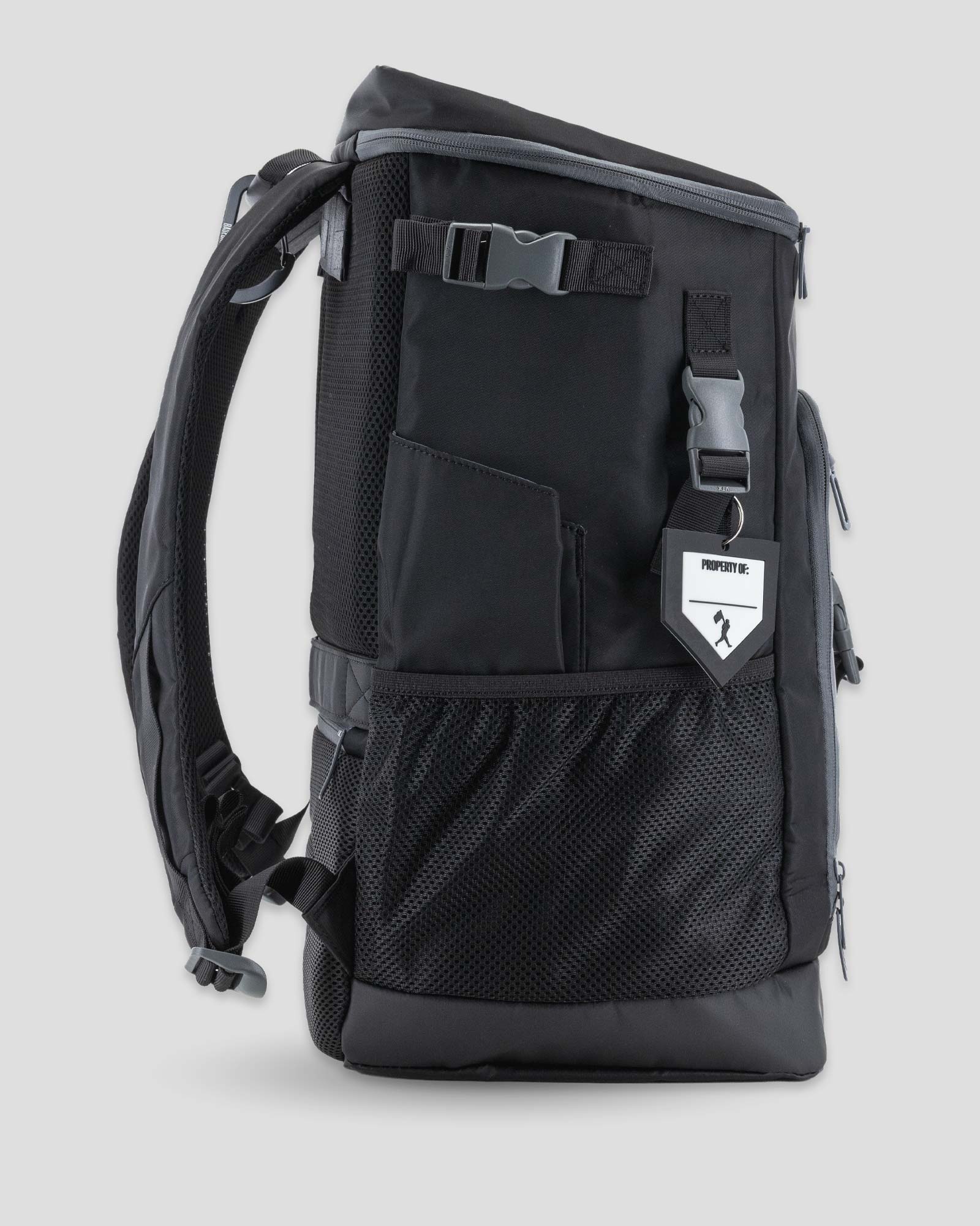 Ronin Baseball Equipment Backpack - Shimmer Black - Image 4