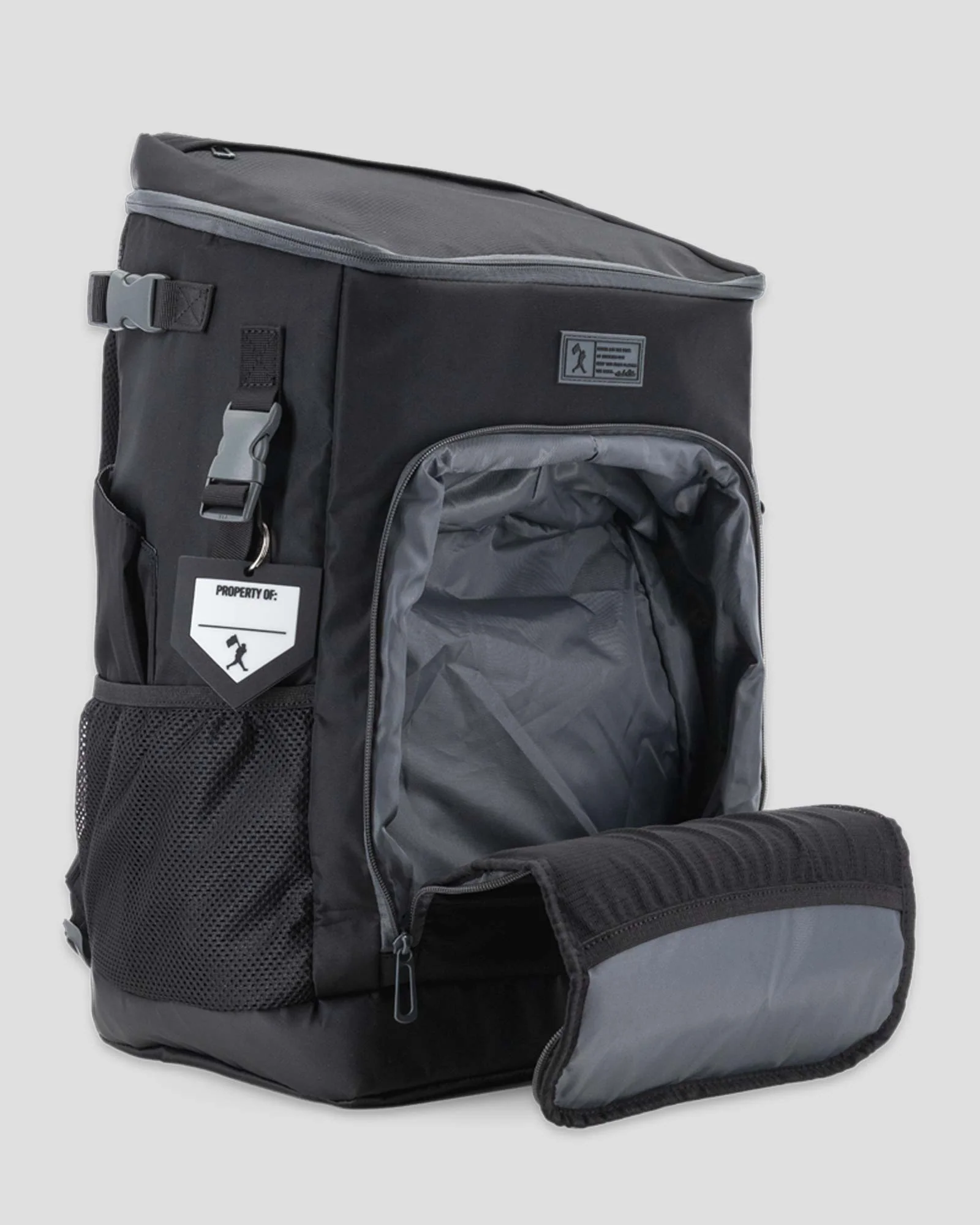 Ronin Baseball Equipment Backpack - Shimmer Black - Image 7