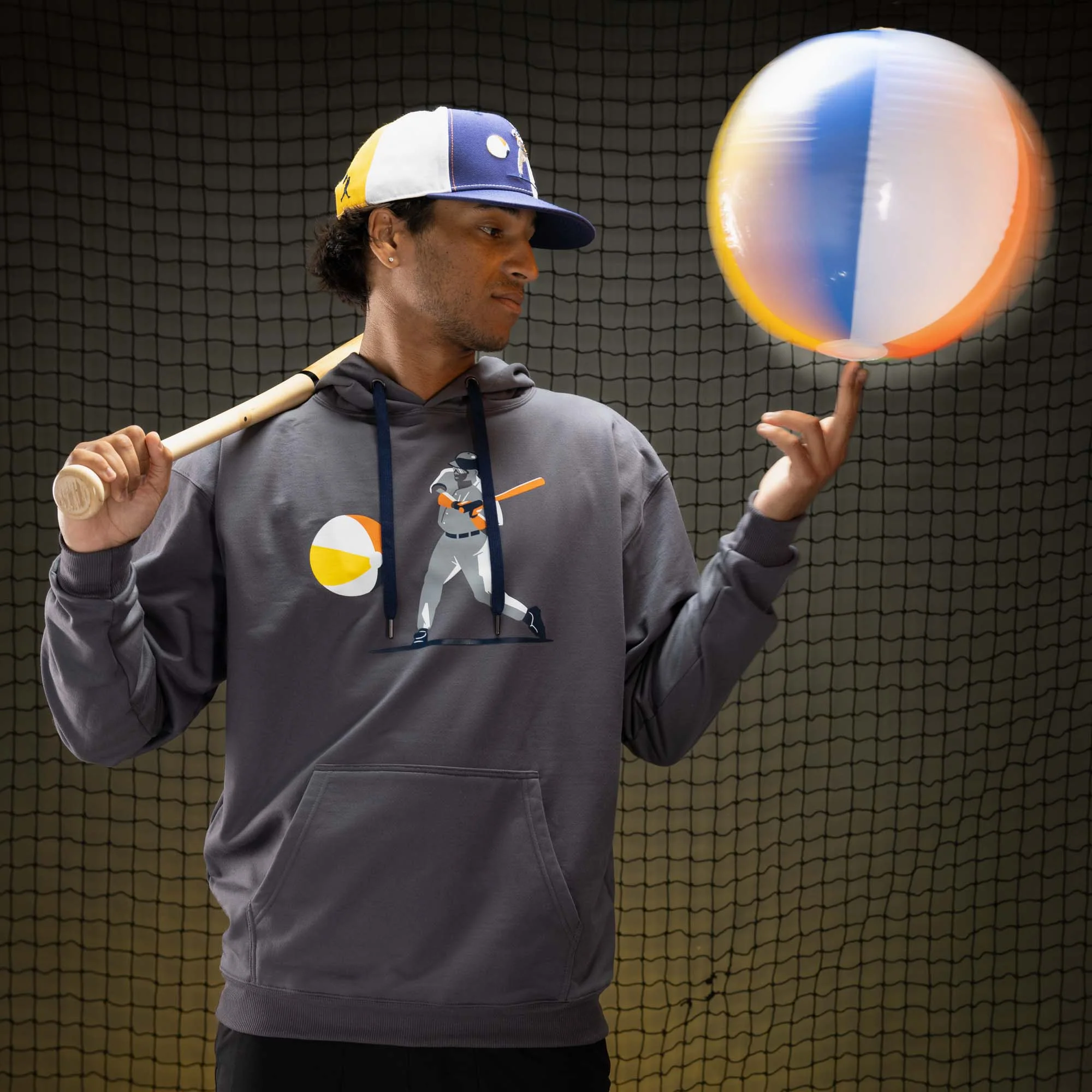 Seeing Beach Balls Hoodie - The Legend of Tony Gwynn - Image 4