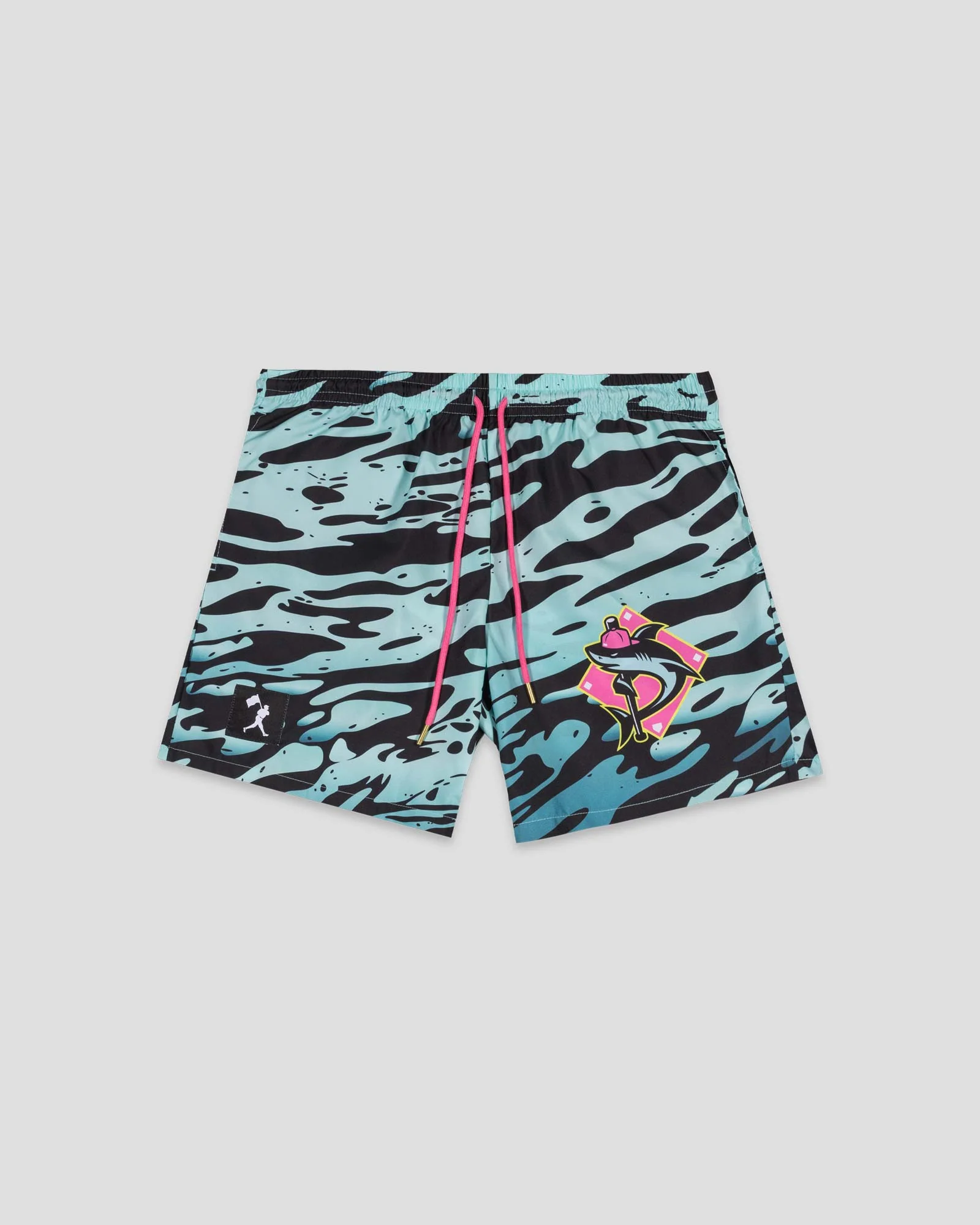 Shark Attack Cage Trunks (Rip Tide) - Youth