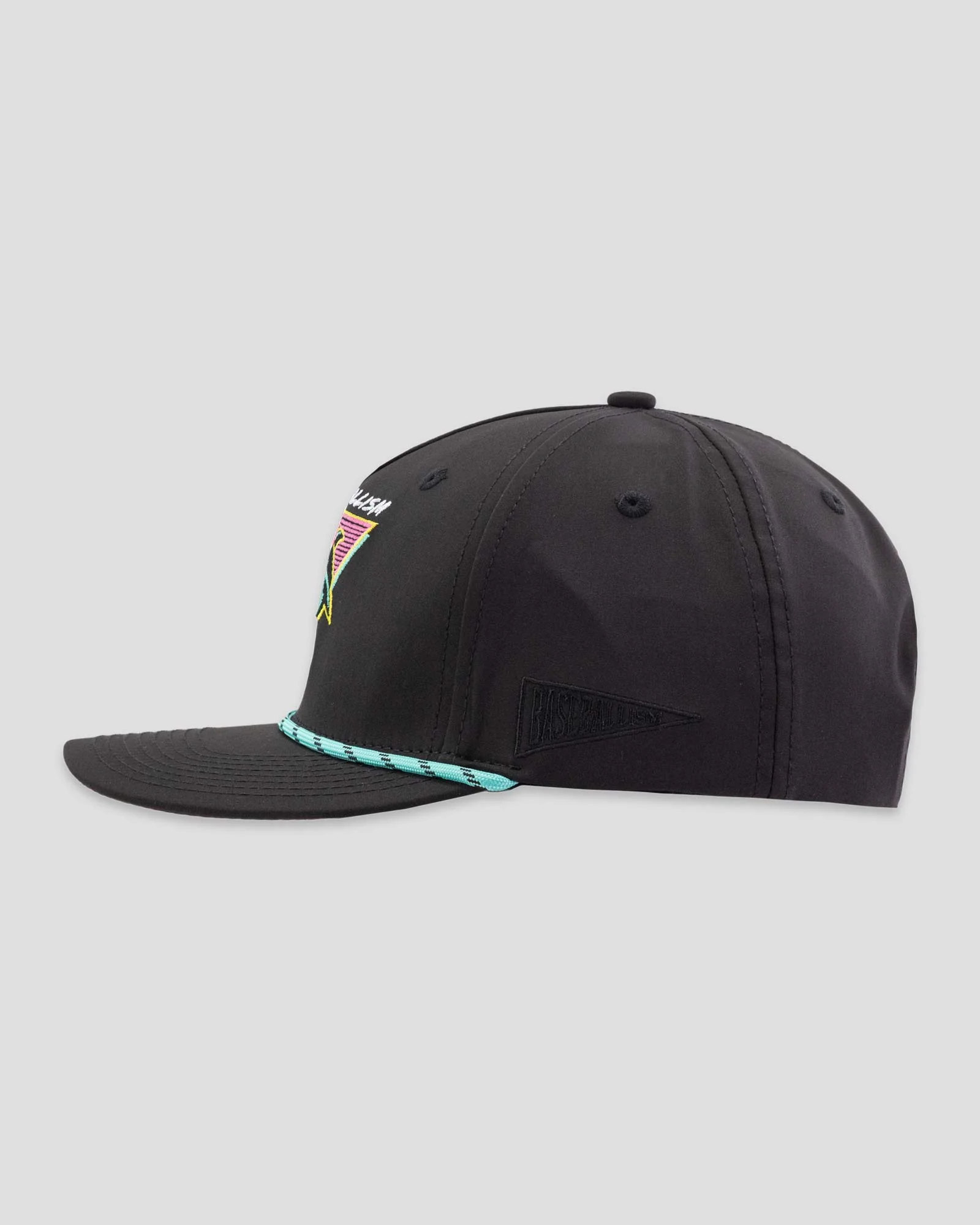 Shark Attack Rope Cap - Black - Image 3